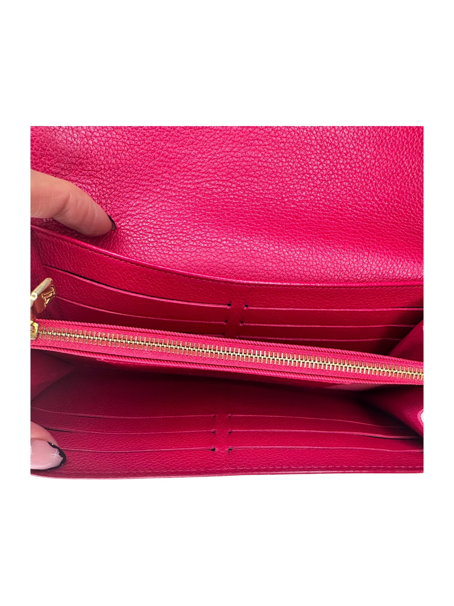 Louis Vuitton LockMe Calfskin Wallet