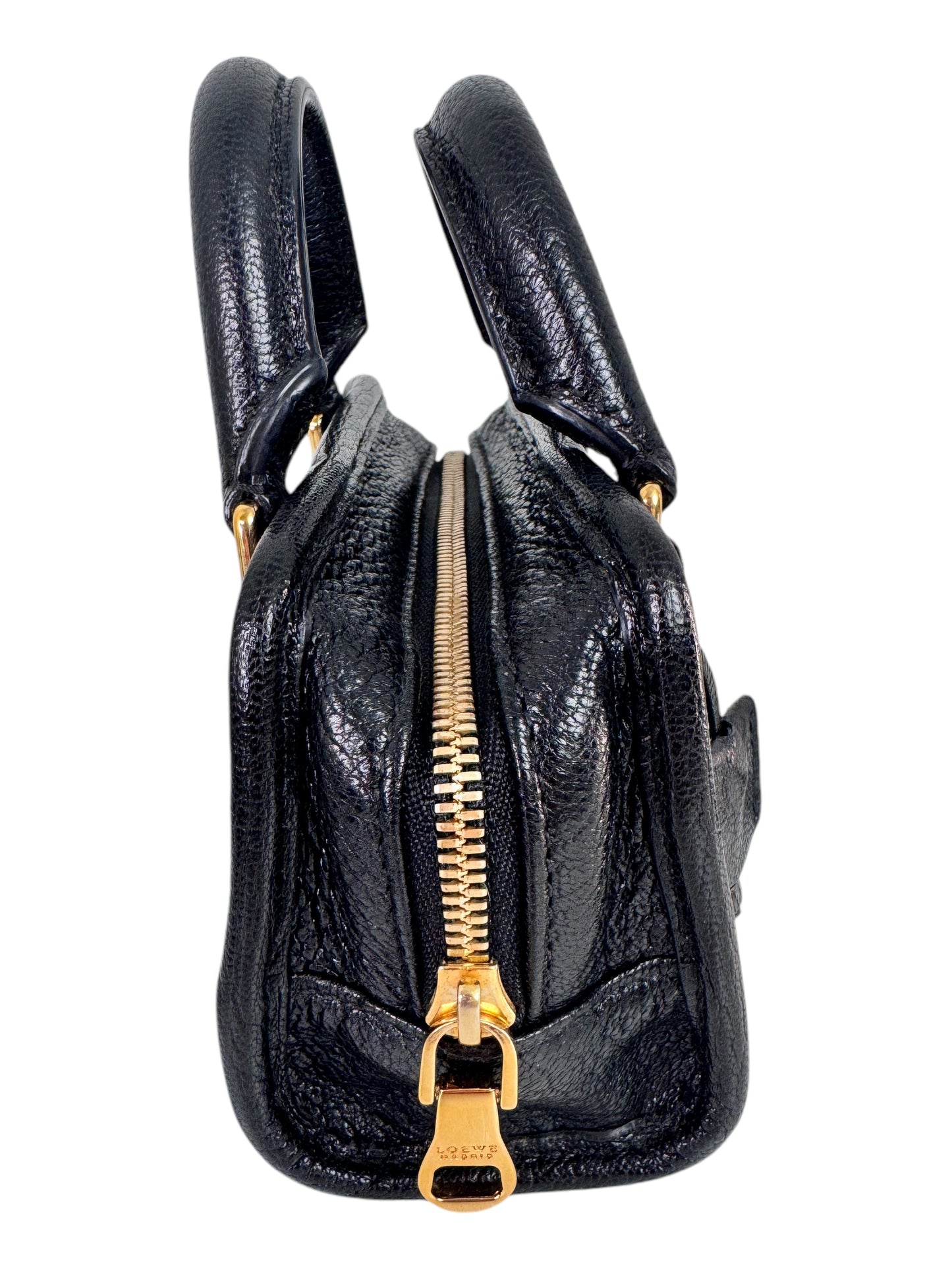 Loewe Anagram Amazona Micro Mini 2 Way (Black) RARE~