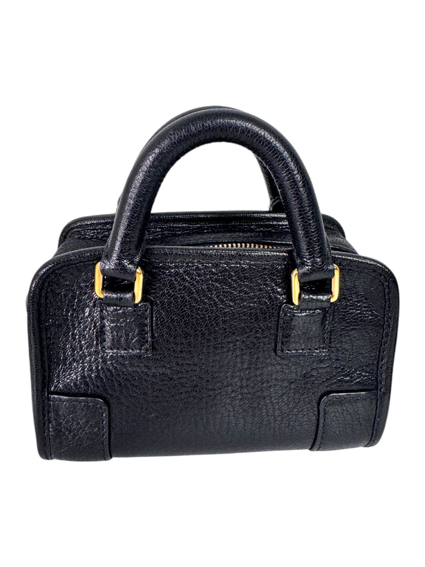 Loewe Anagram Amazona Micro Mini 2 Way (Black) RARE~