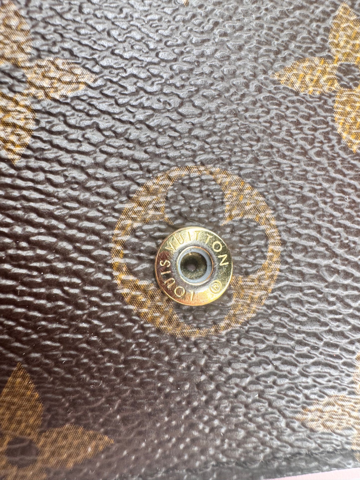LOUIS VUITTON Monogram Flore Wallet Rose Ballerine