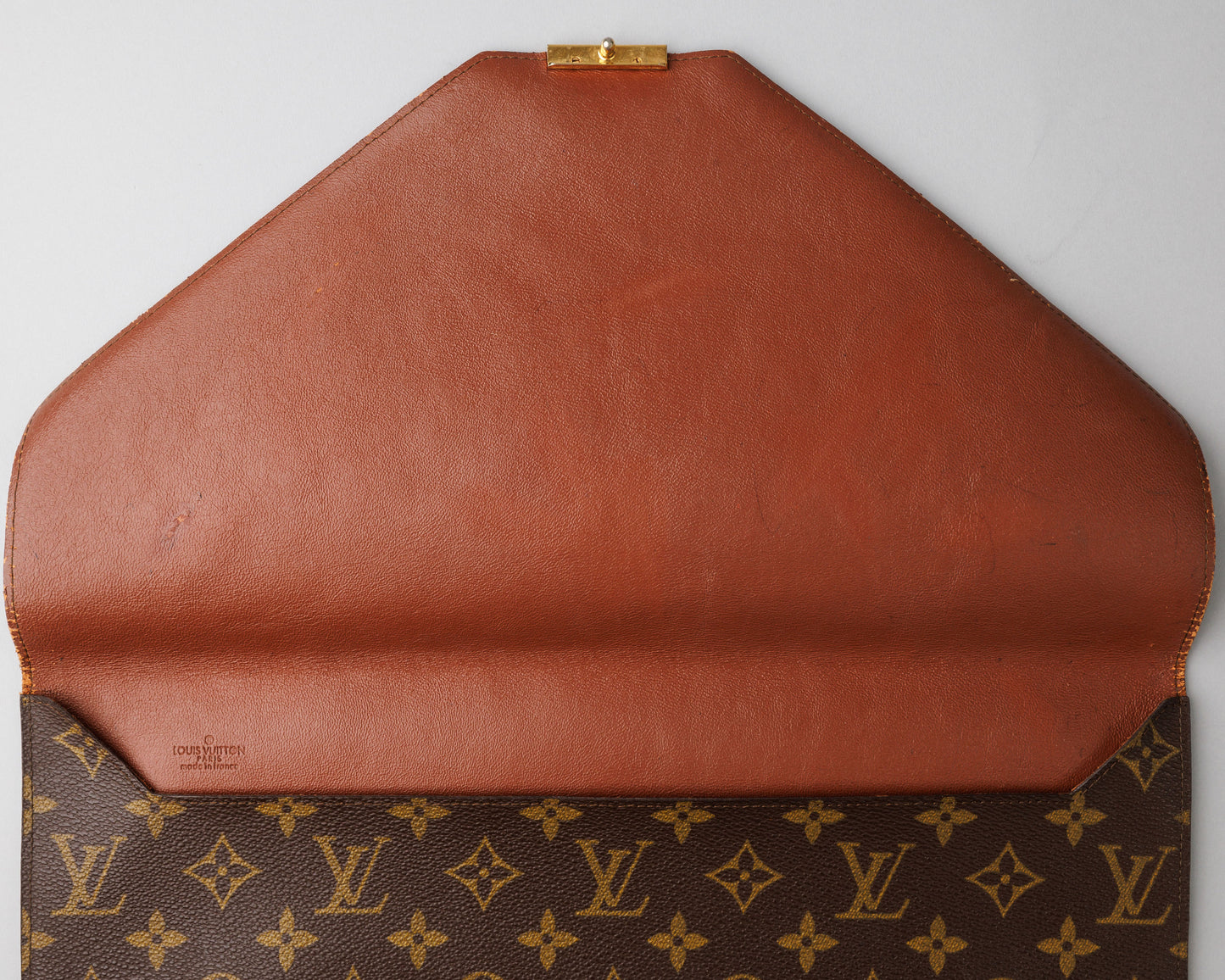 Louis Vuitton Vintage Posh Platt Envelope/ Clutch Bag