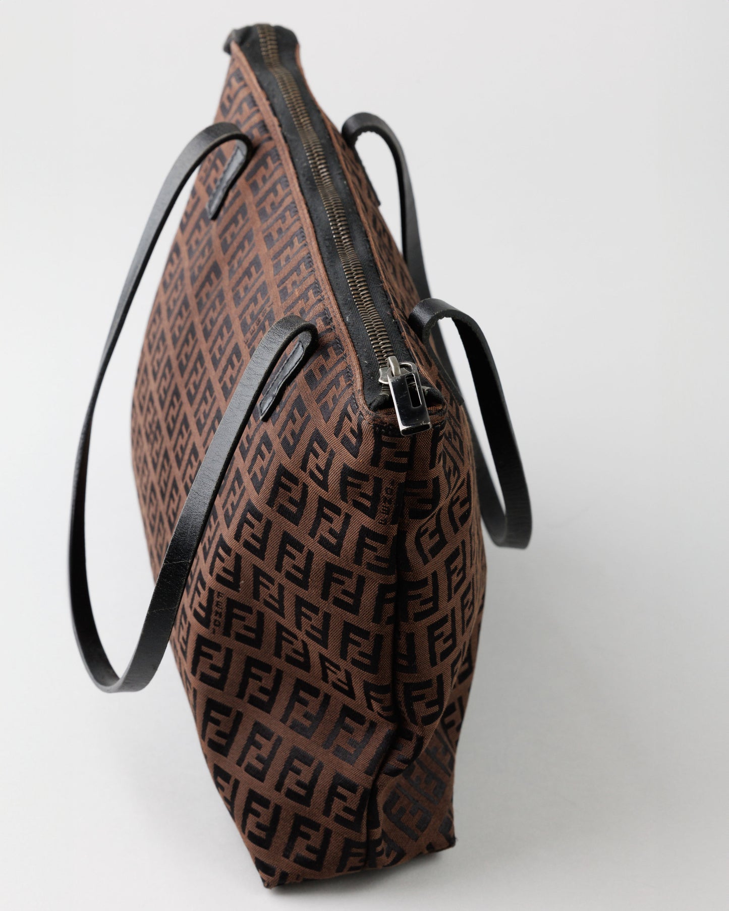 FENDI Zucchino FF Pattern Tote Bag
