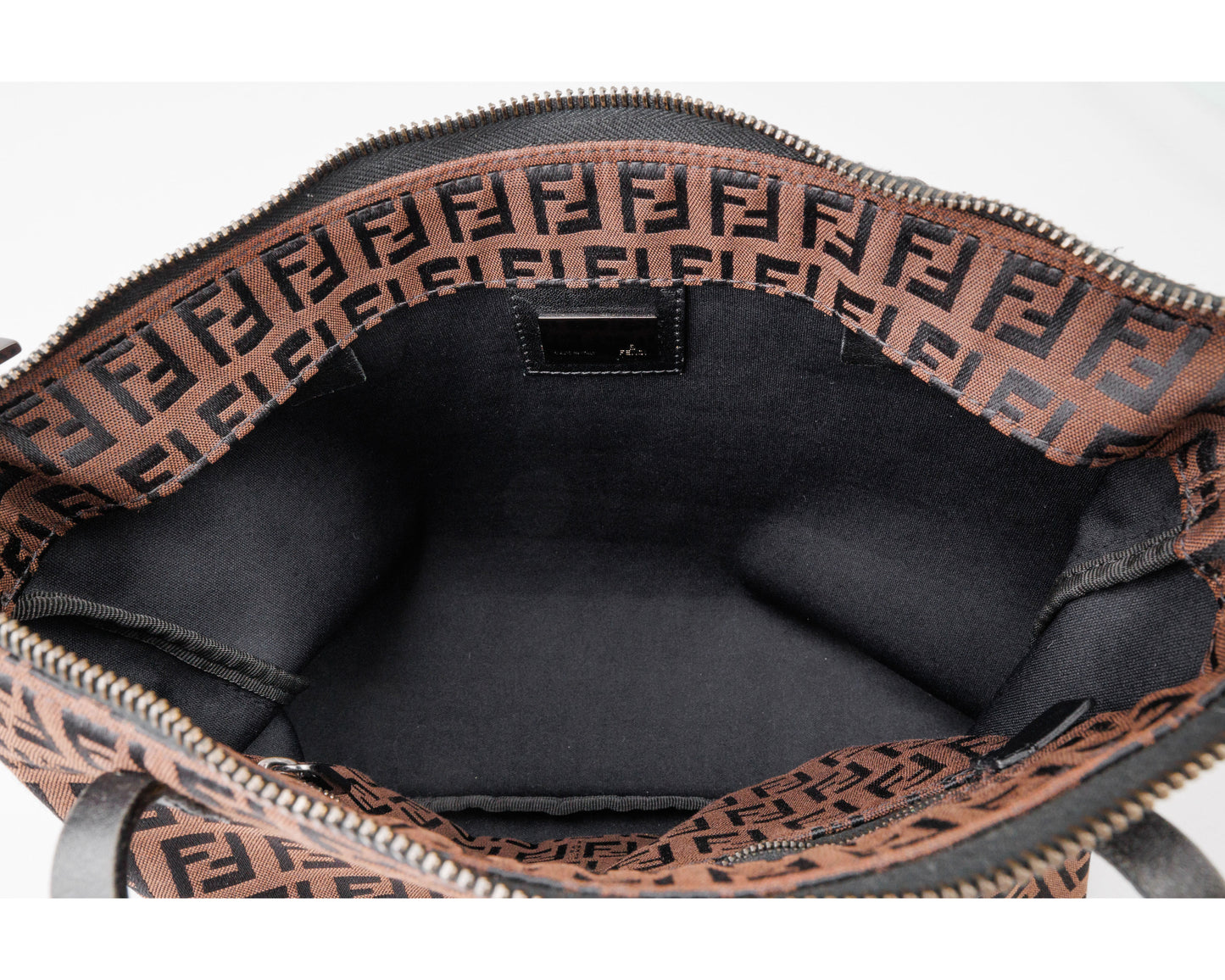 FENDI Zucchino FF Pattern Tote Bag