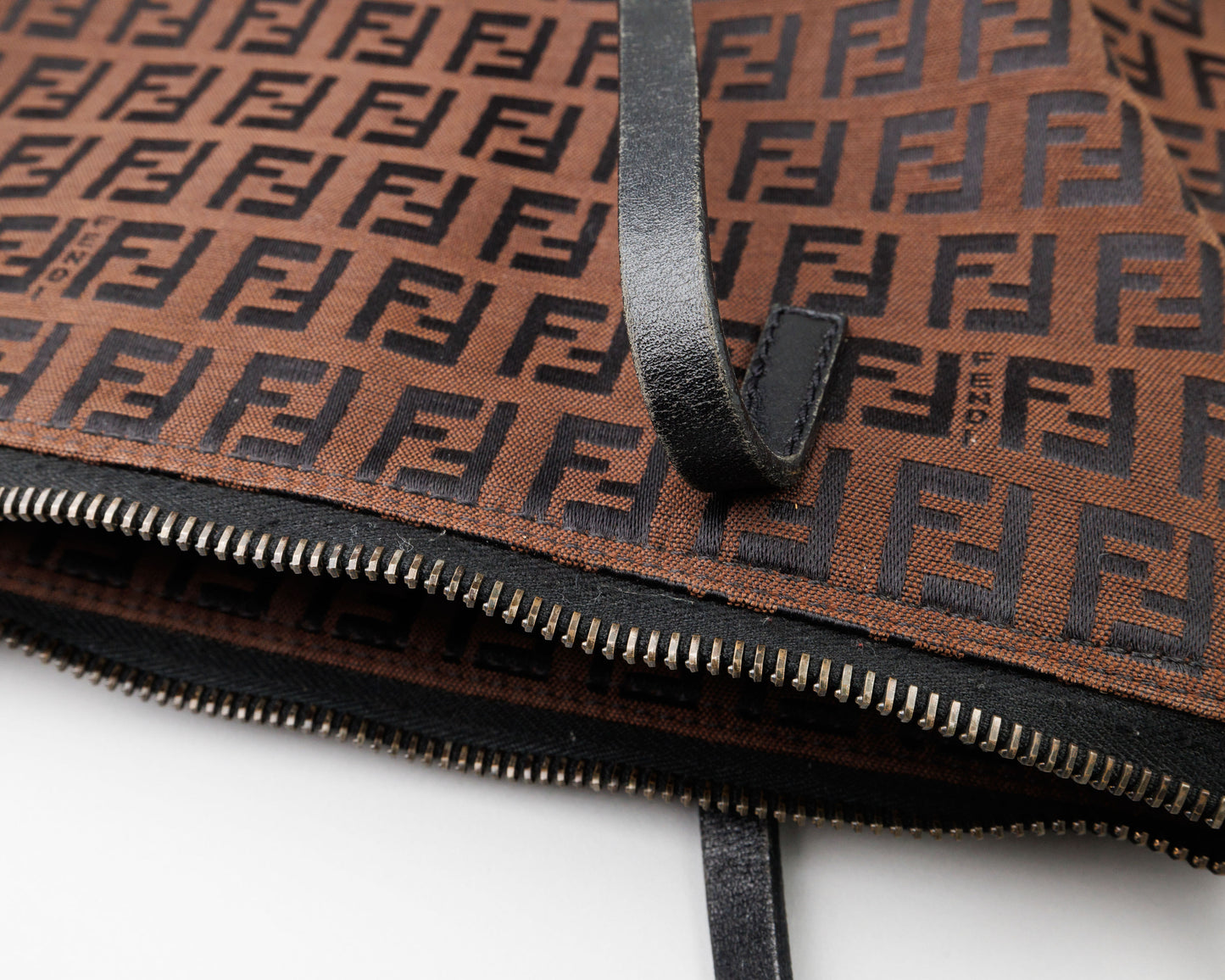 FENDI Zucchino FF Pattern Tote Bag