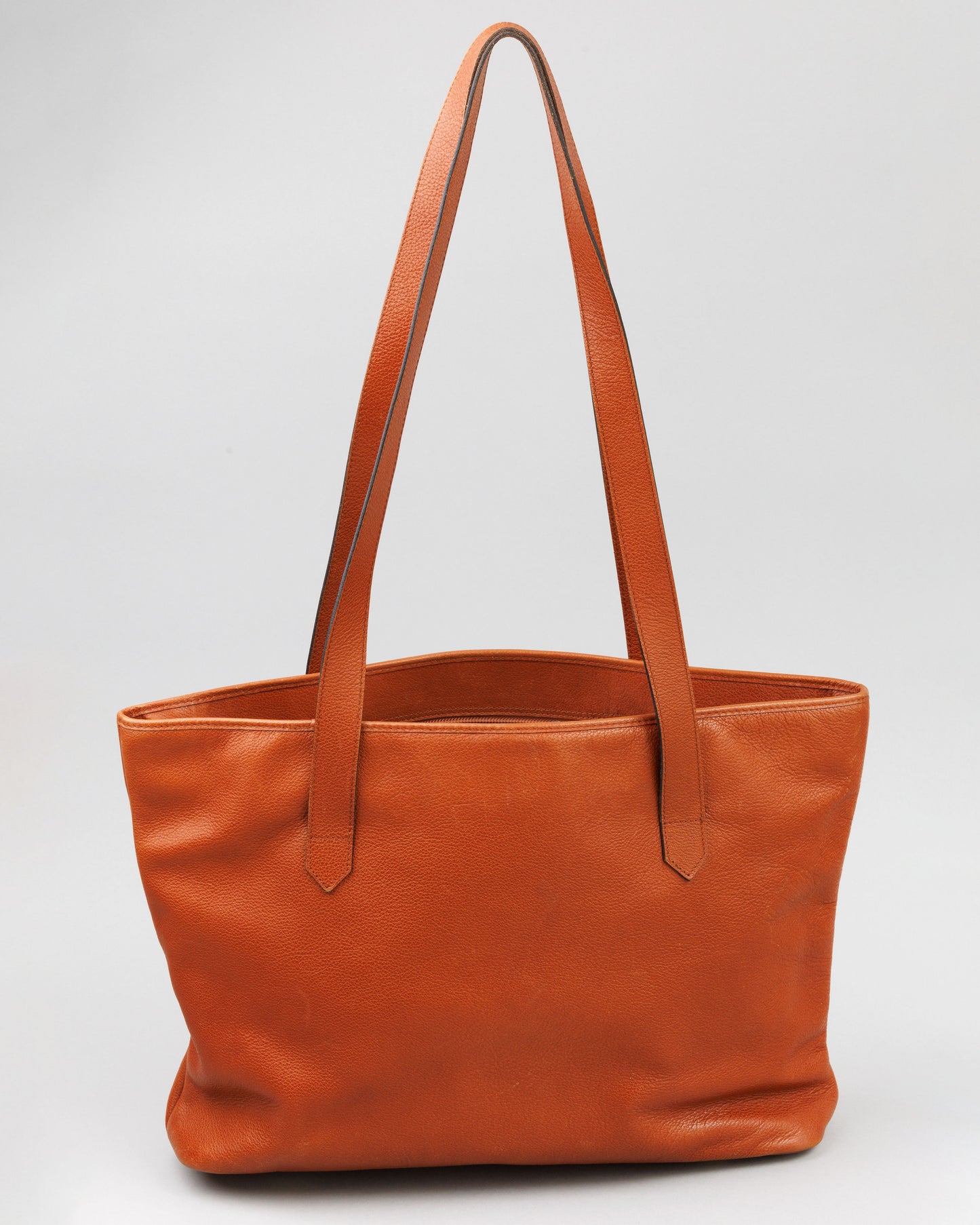 Yves Saint Laurent Vintage Leather Tote Brown