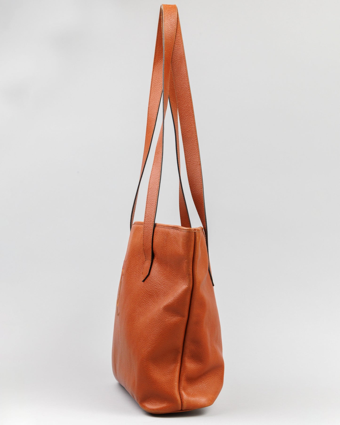 Yves Saint Laurent Vintage Leather Tote Brown