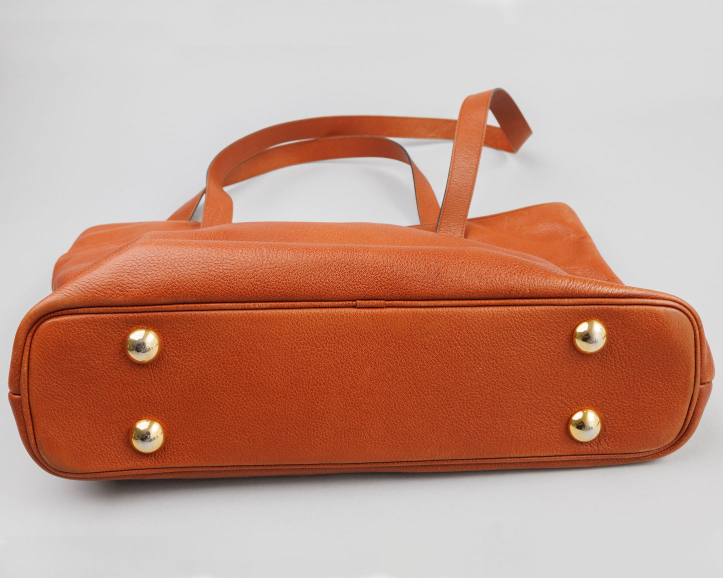 Yves Saint Laurent Vintage Leather Tote Brown