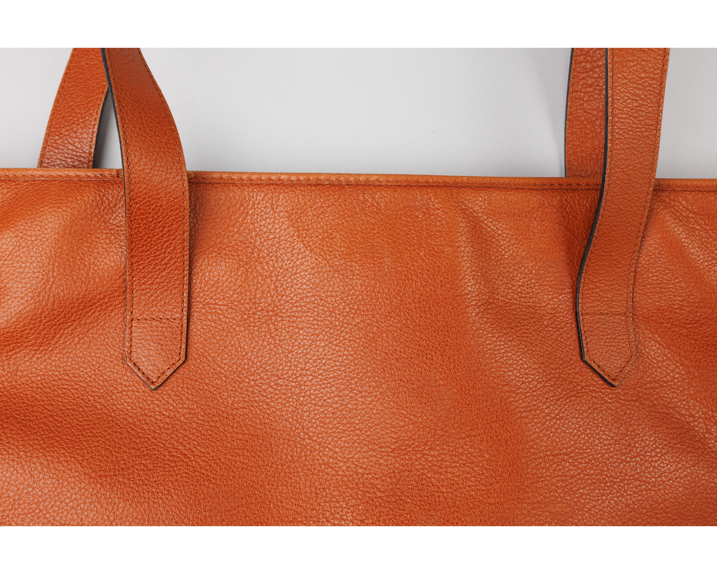 Yves Saint Laurent Vintage Leather Tote Brown