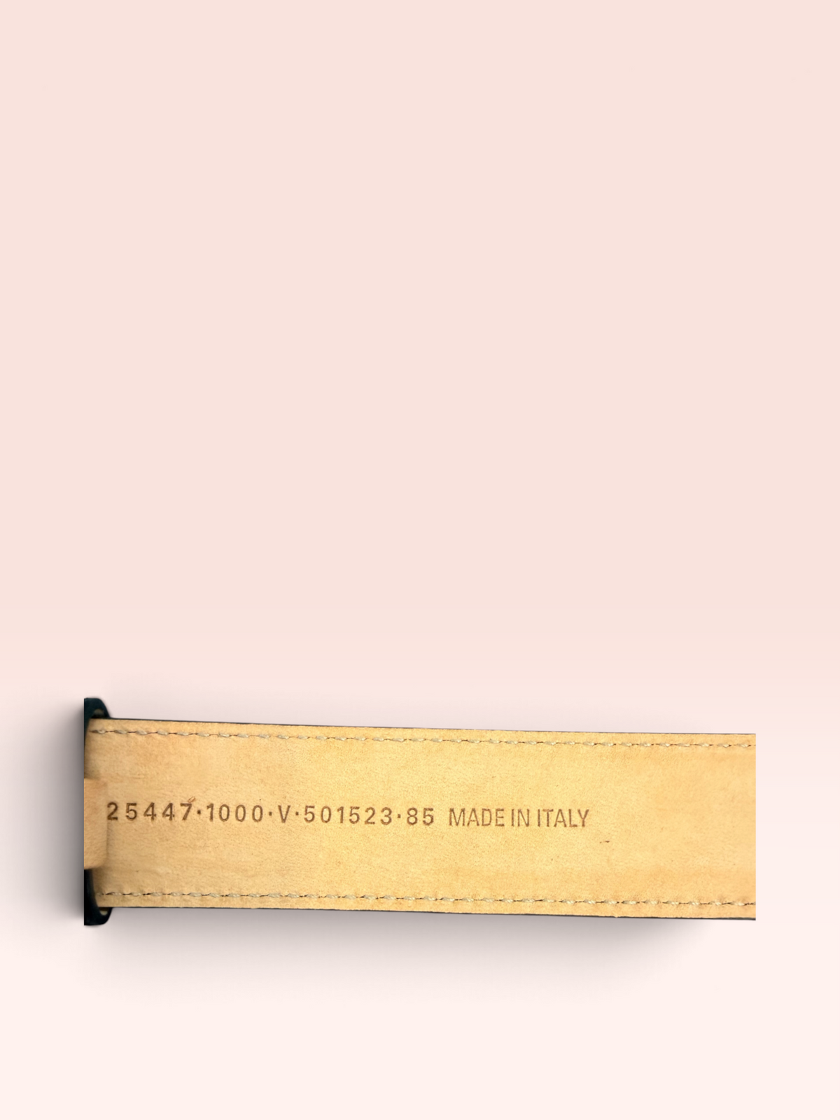 Balenciaga Leather Belt (Black) 31"-37"