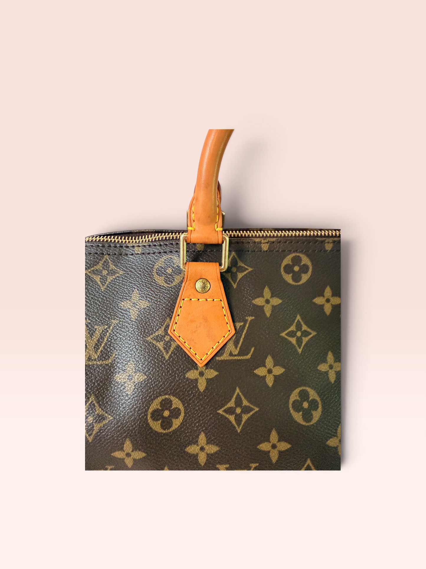 Louis Vuitton Monogram Canvas Speedy 30 2005 with Lock & Key