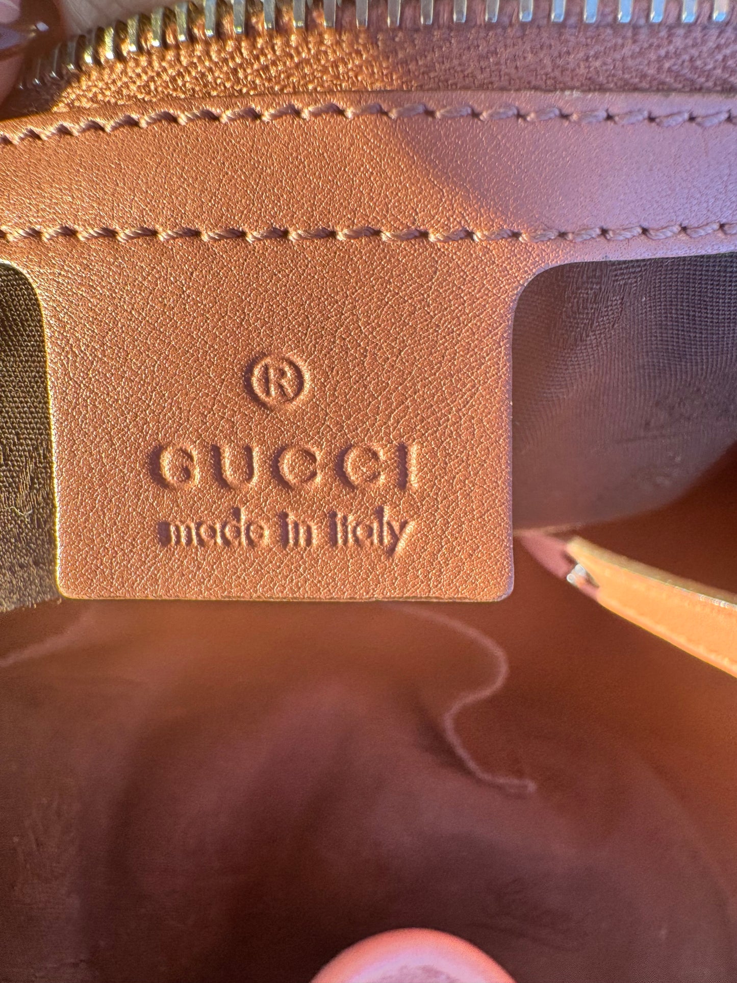 Gucci Guccissima Small GG Twins Signature Tote