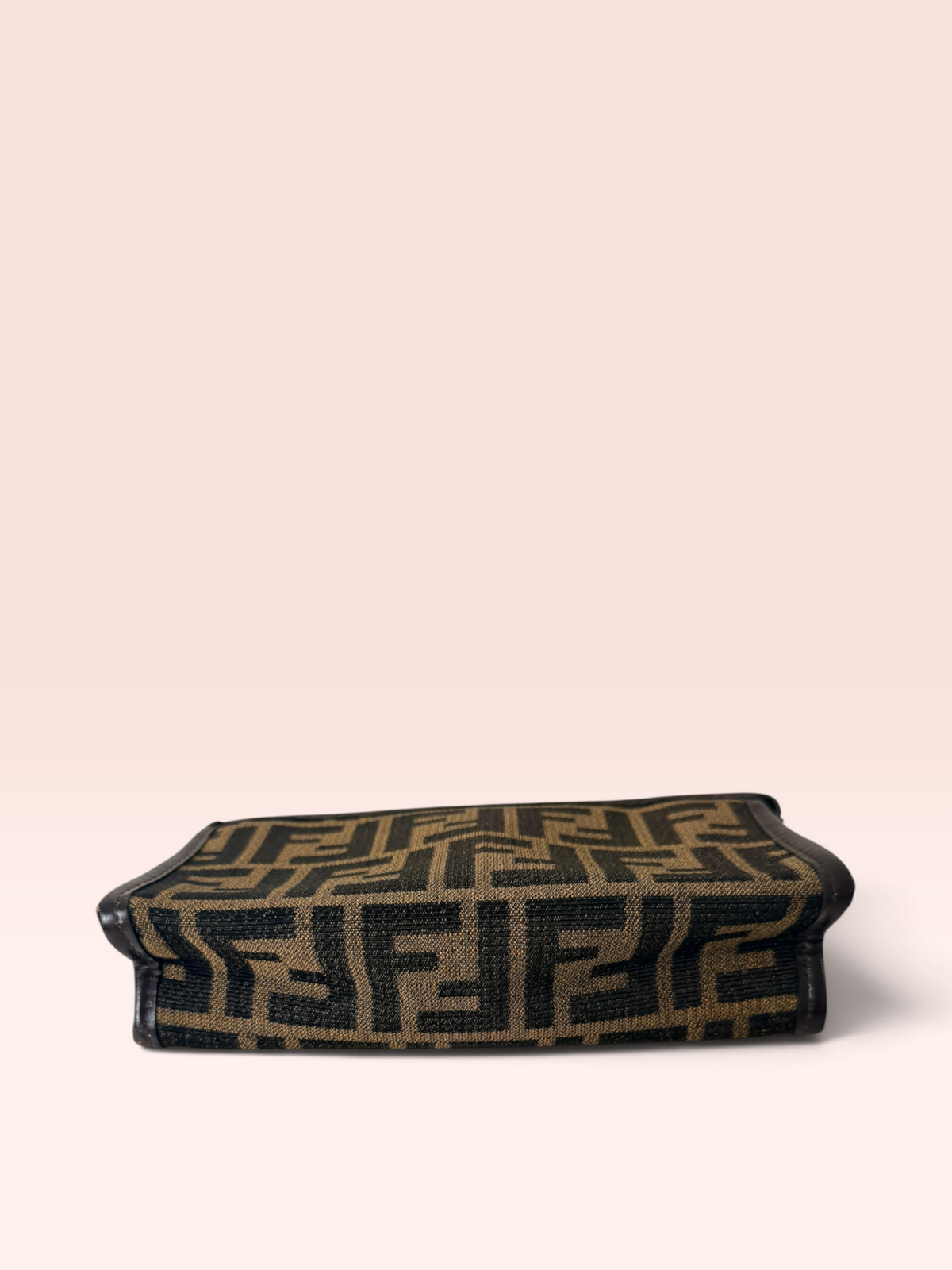 Fendi FF Zucca Print Canvas Cosmetic Pouch
