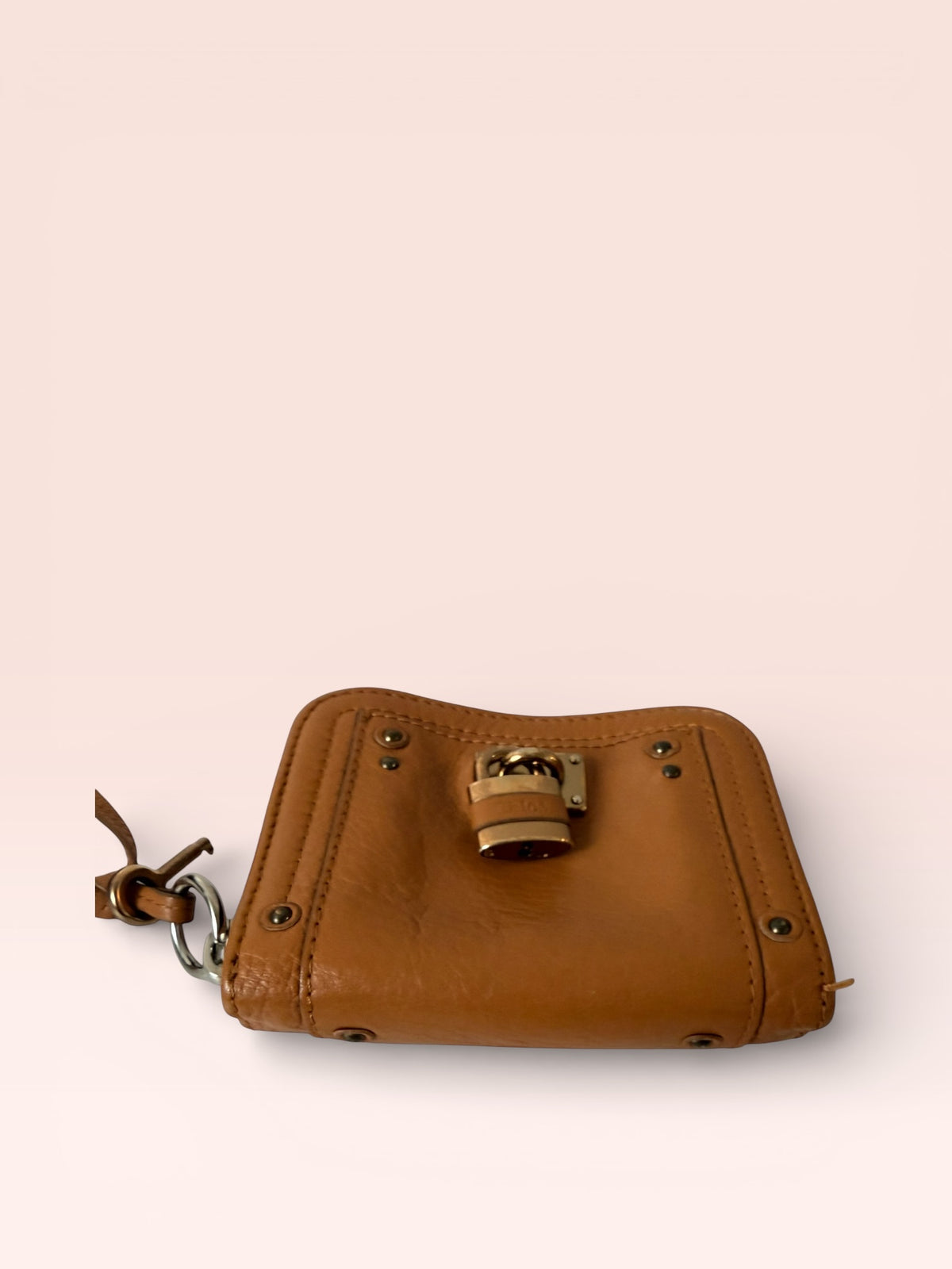 Chloe Leather Paddington Wallet w/ Box (Light Brown)