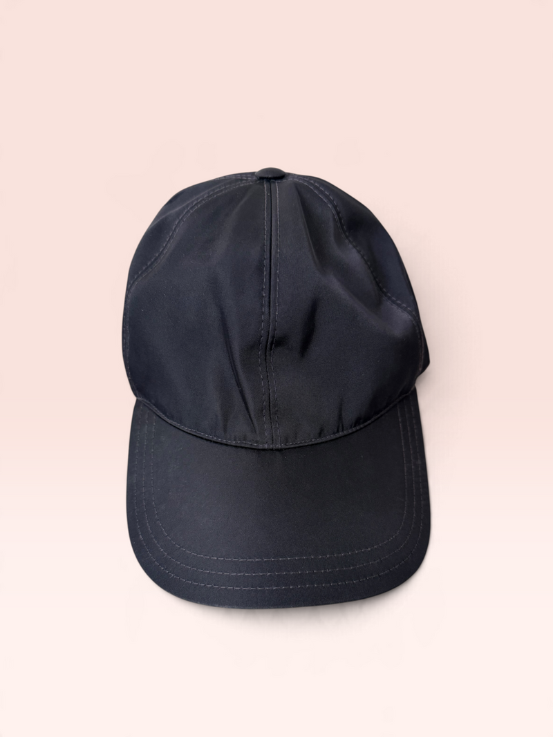 Prada Nylon Baseball Cap (Black) SIze M