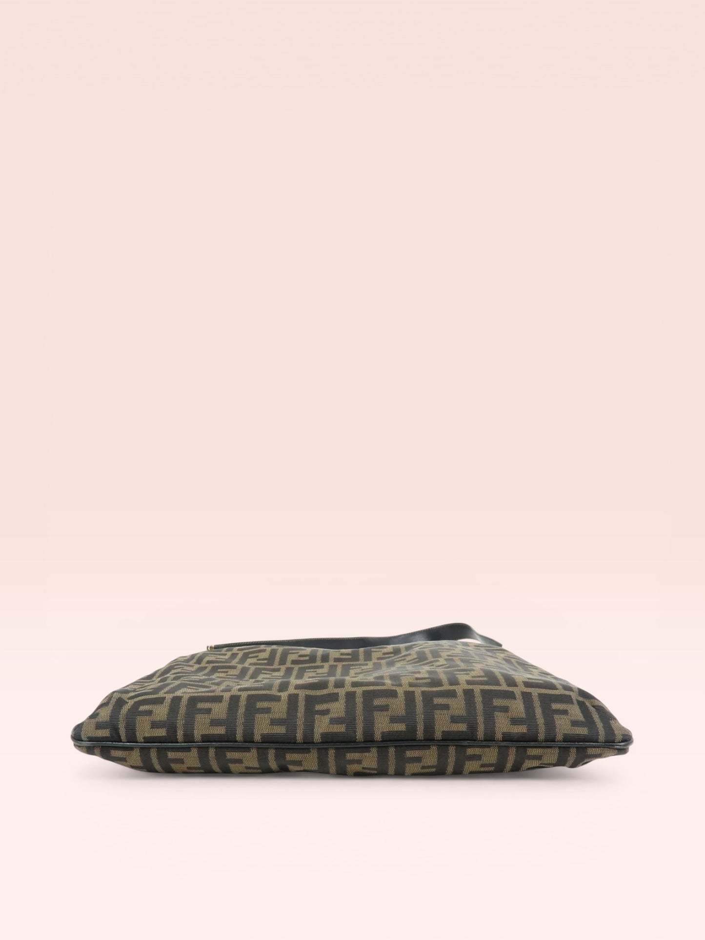 Fendi Zucca Canvas Shoulder Bag