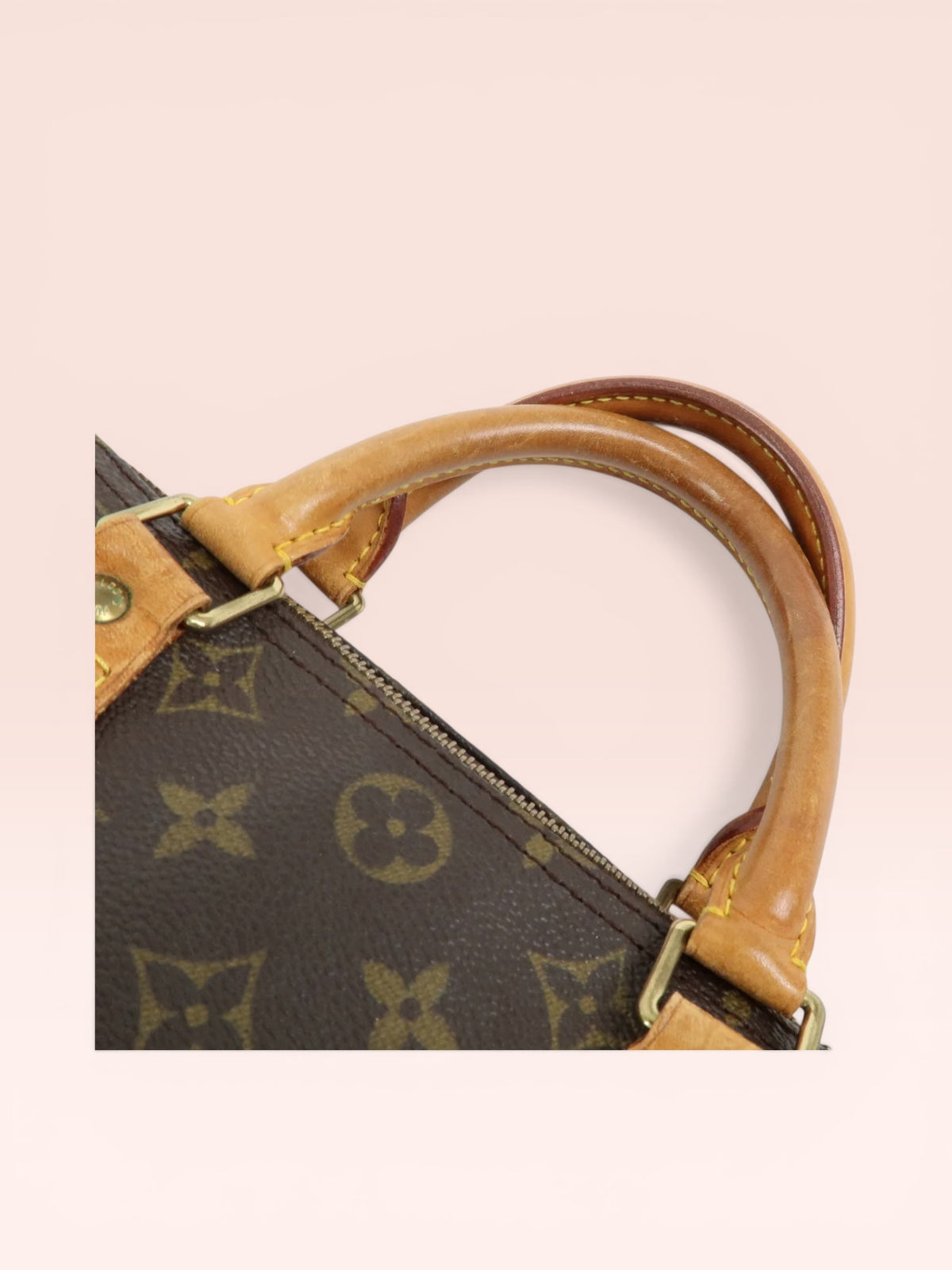 Louis Vuitton Monogram Canvas Speedy 30 w/ Lock & Key 1995