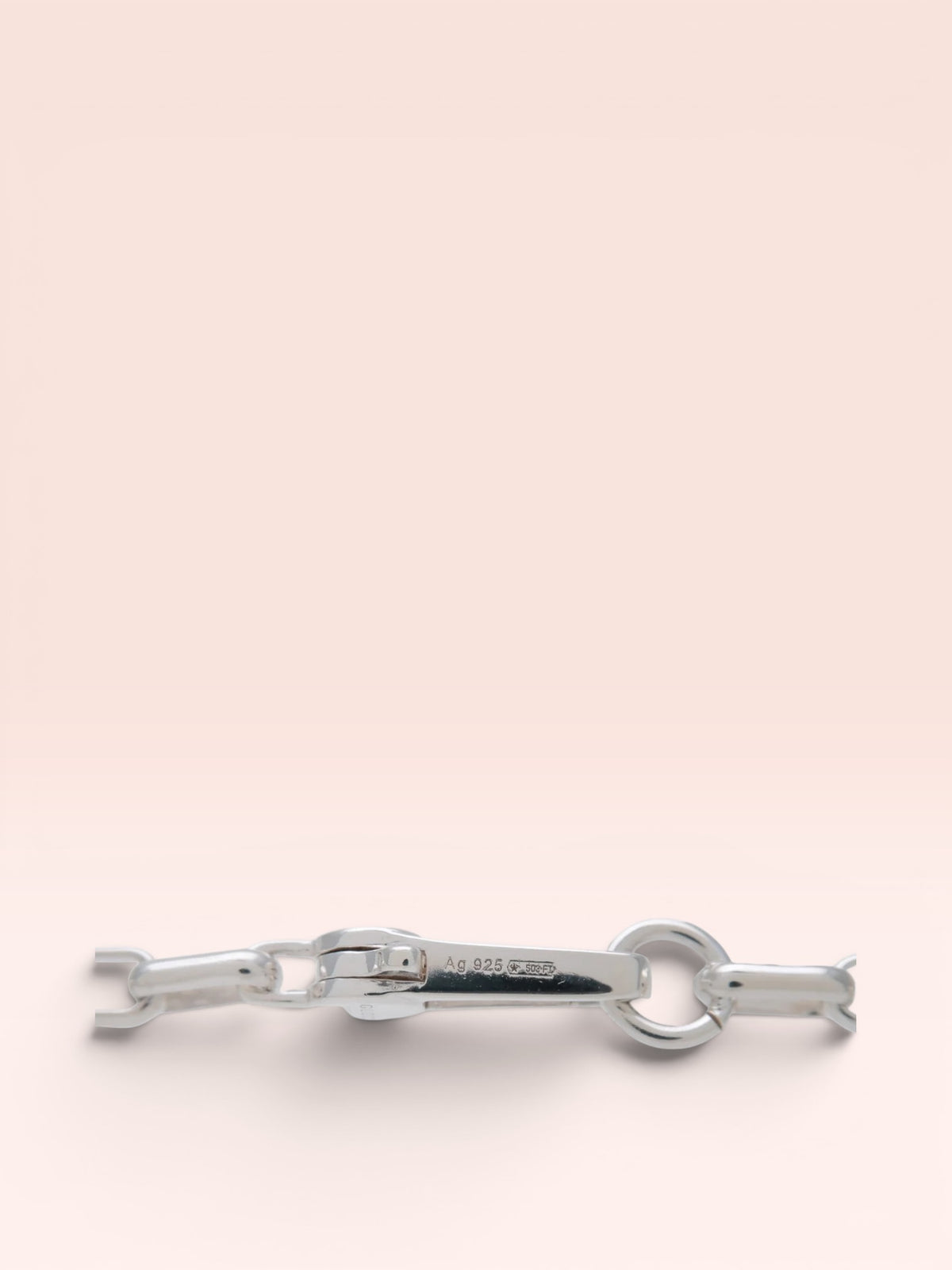 Gucci Sterling Silver Interlocking GG Necklace