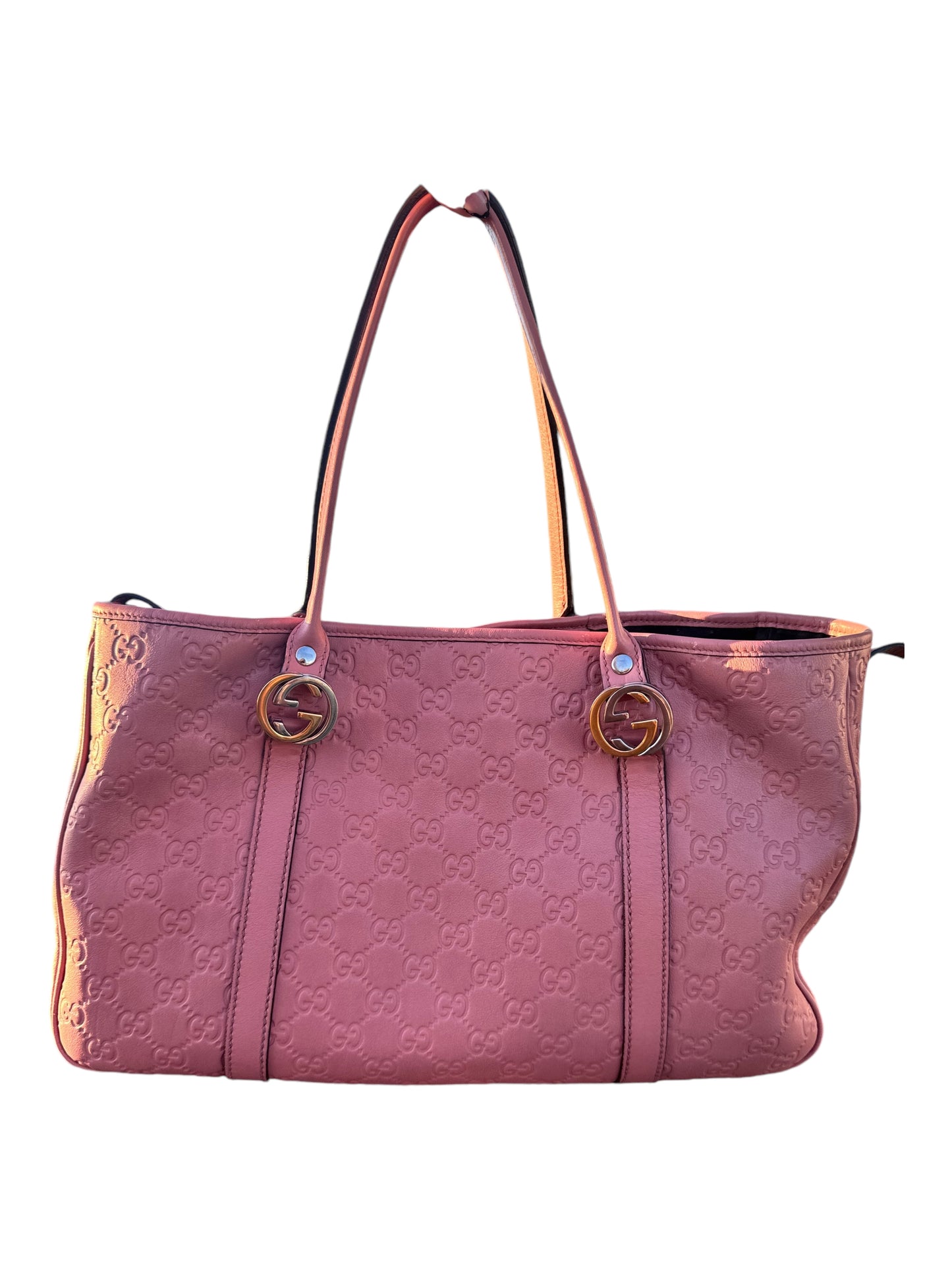 Gucci Guccissima Small GG Twins Signature Tote