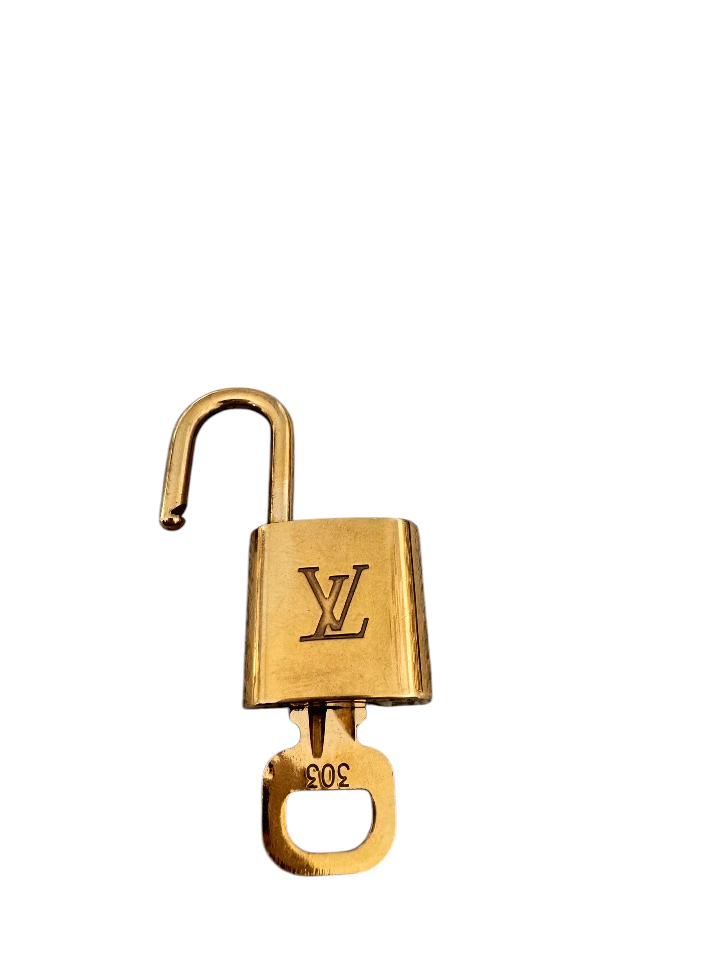 Louis Vuitton Metal Lock and Key Set 303