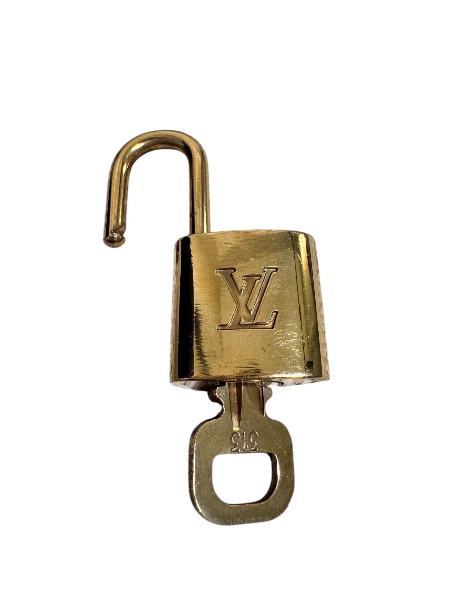 Louis Vuitton Metal Lock and Key Set 313