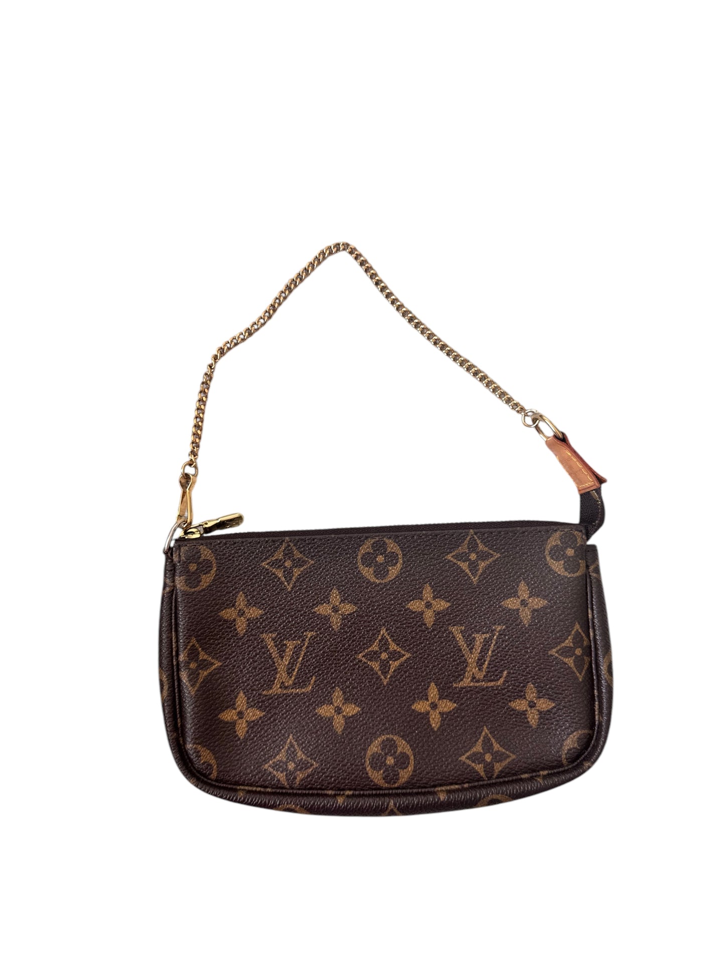 Louis Vuitton Monogram Canvas Mini Bucket Pochette (RARE Size!)