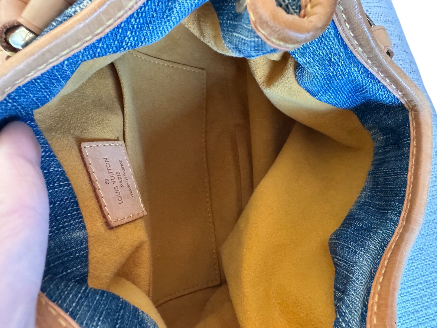 Louis Vuitton Monogram Denim Pleaty 2000