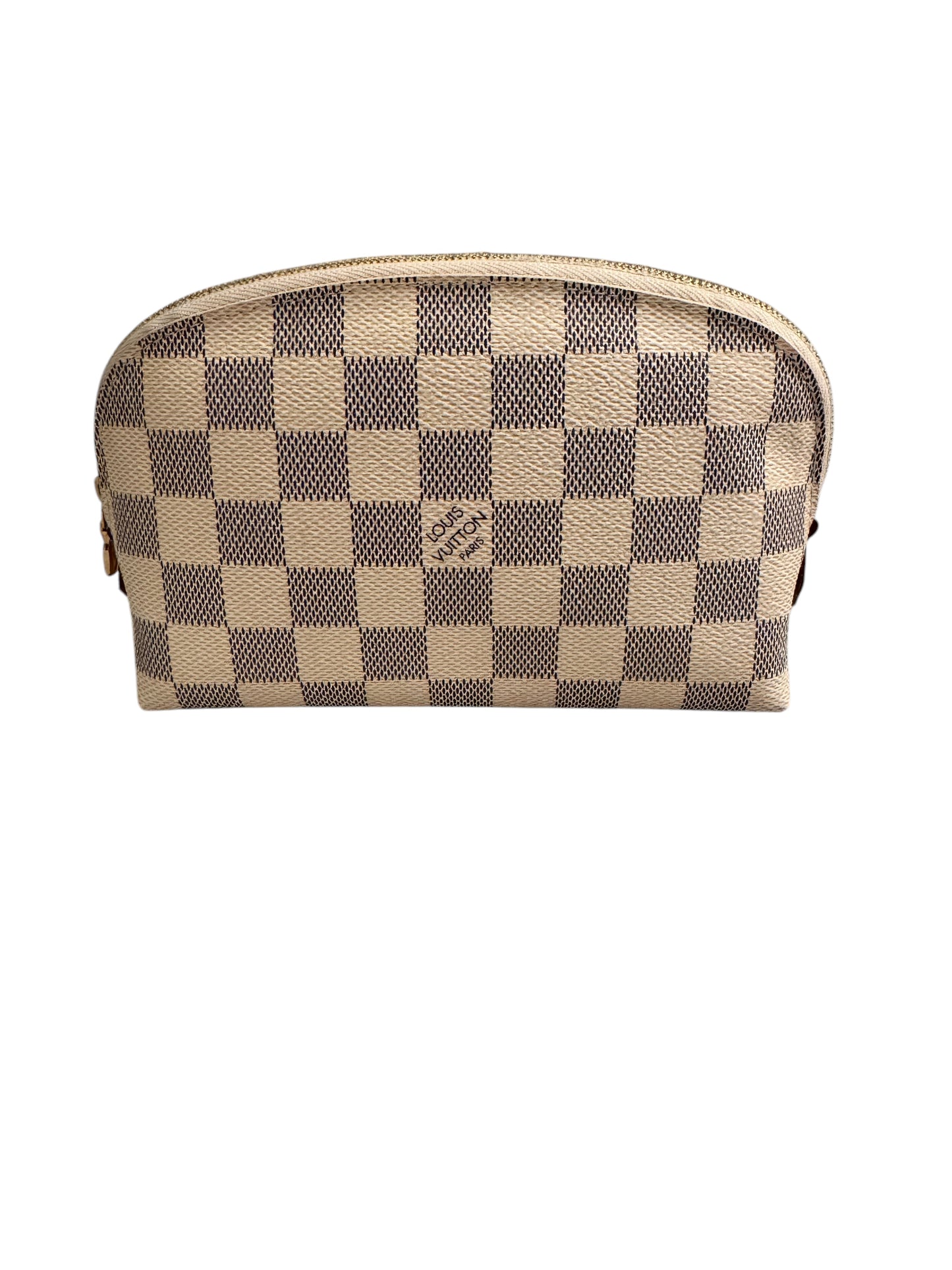 Louis Vuitton Damier Azur Cosmetic Pouch PM 2014