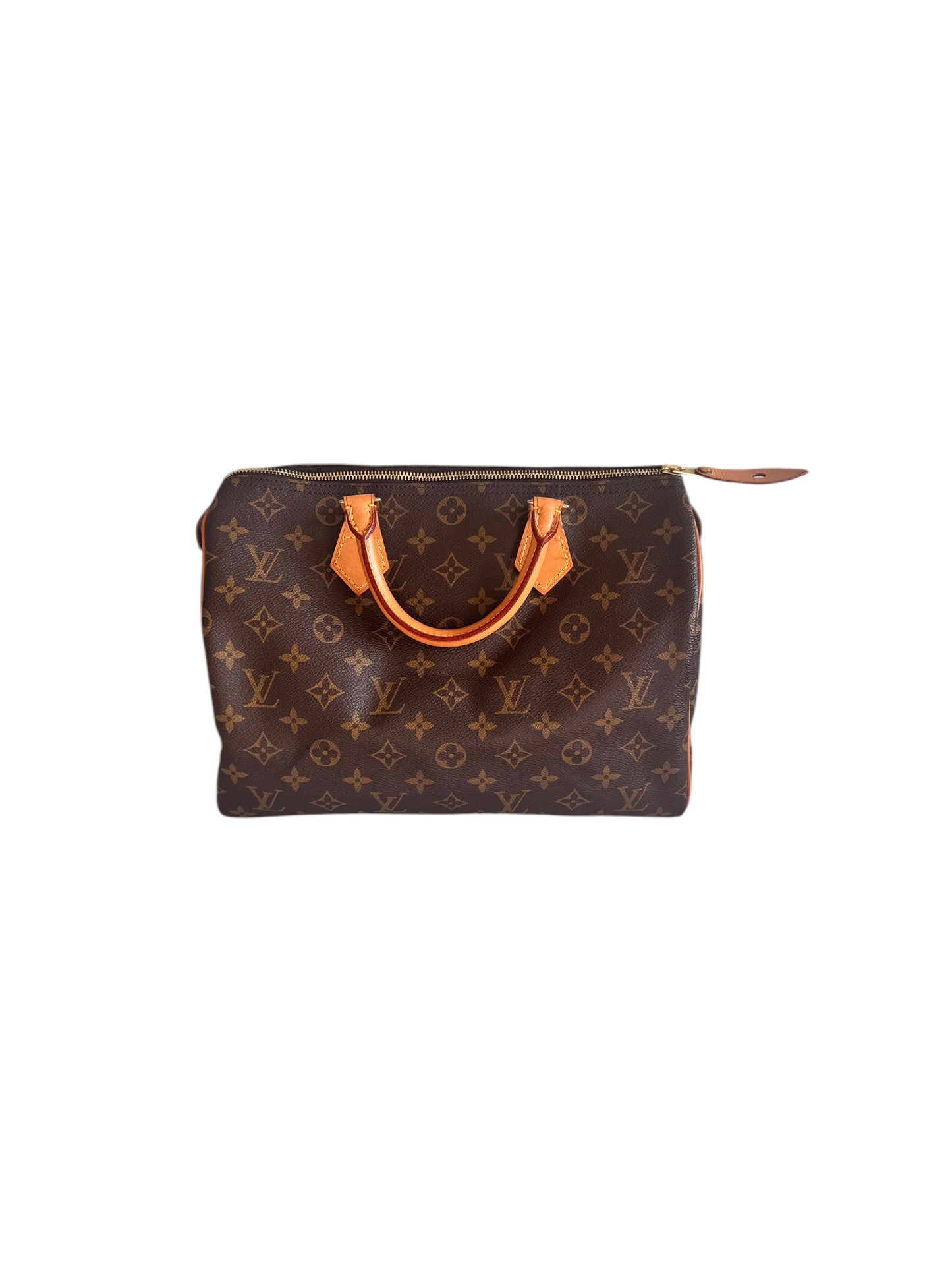 Louis Vuitton Monogram Canvas Speedy 30 2001 w/ Lock & Key