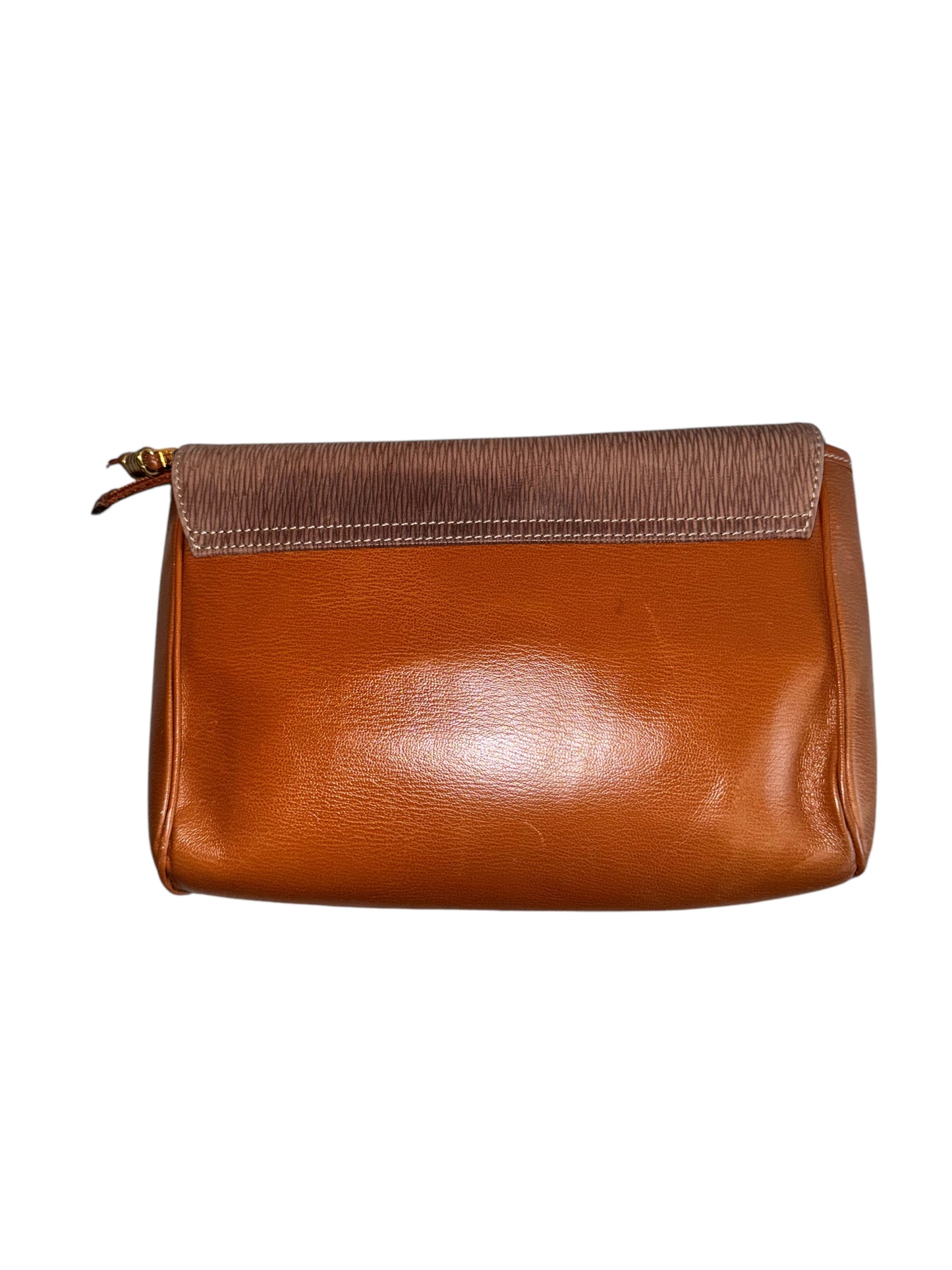 Loewe Velazquez Leather Clutch (Vintage 1990's)