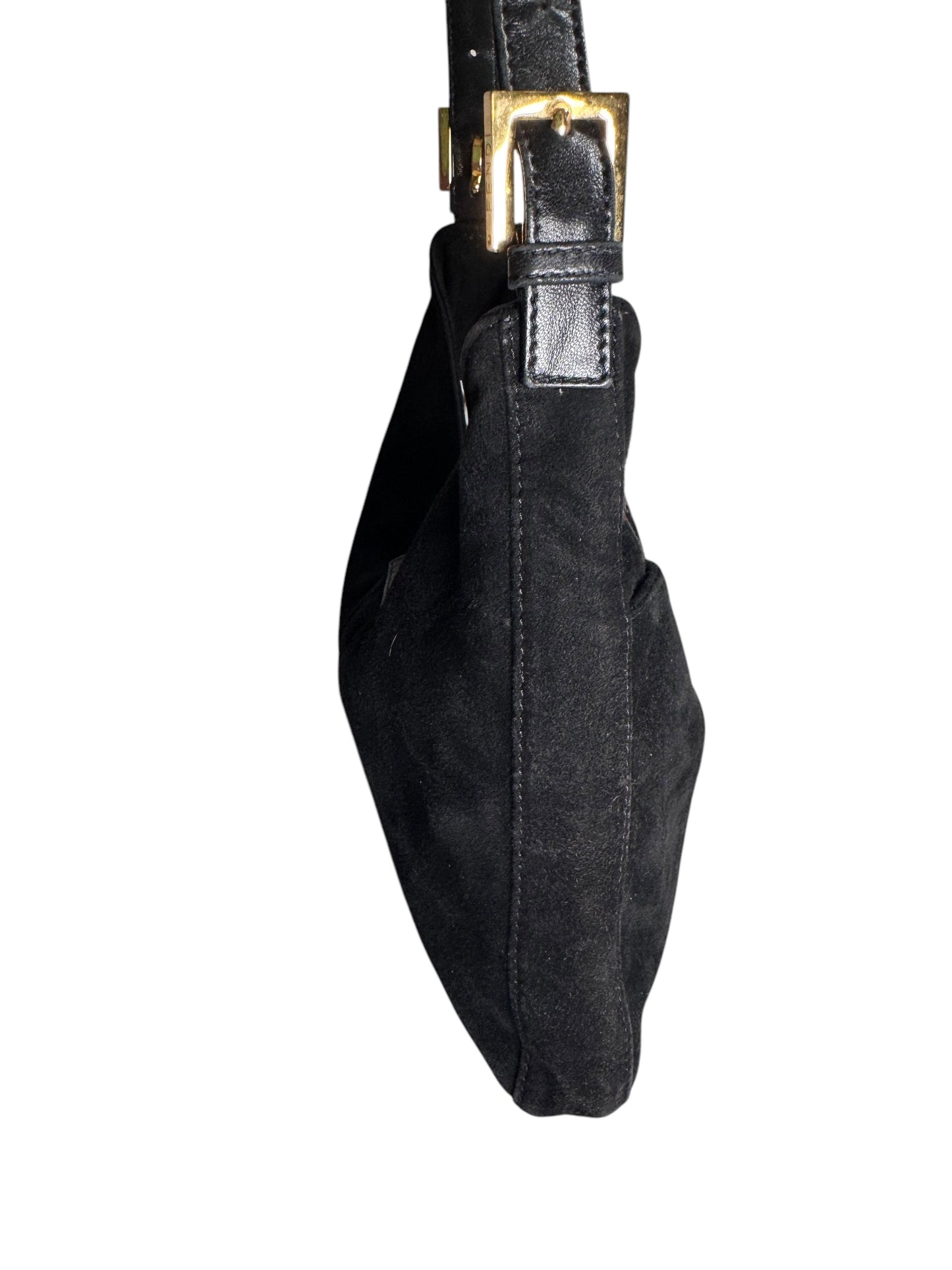 Fendi Suede Mama Hobo Shoulder Bag