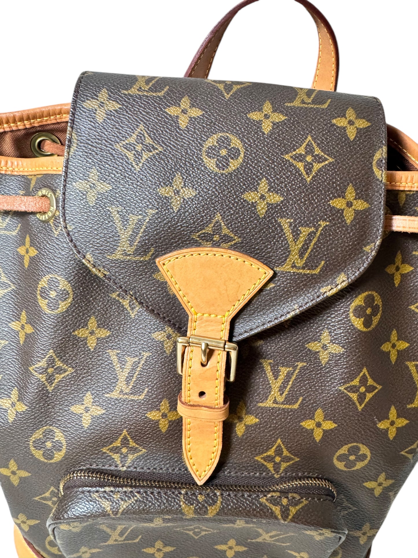 Louis Vuitton 1998 Monogram Canvas Montsouris MM Backpack
