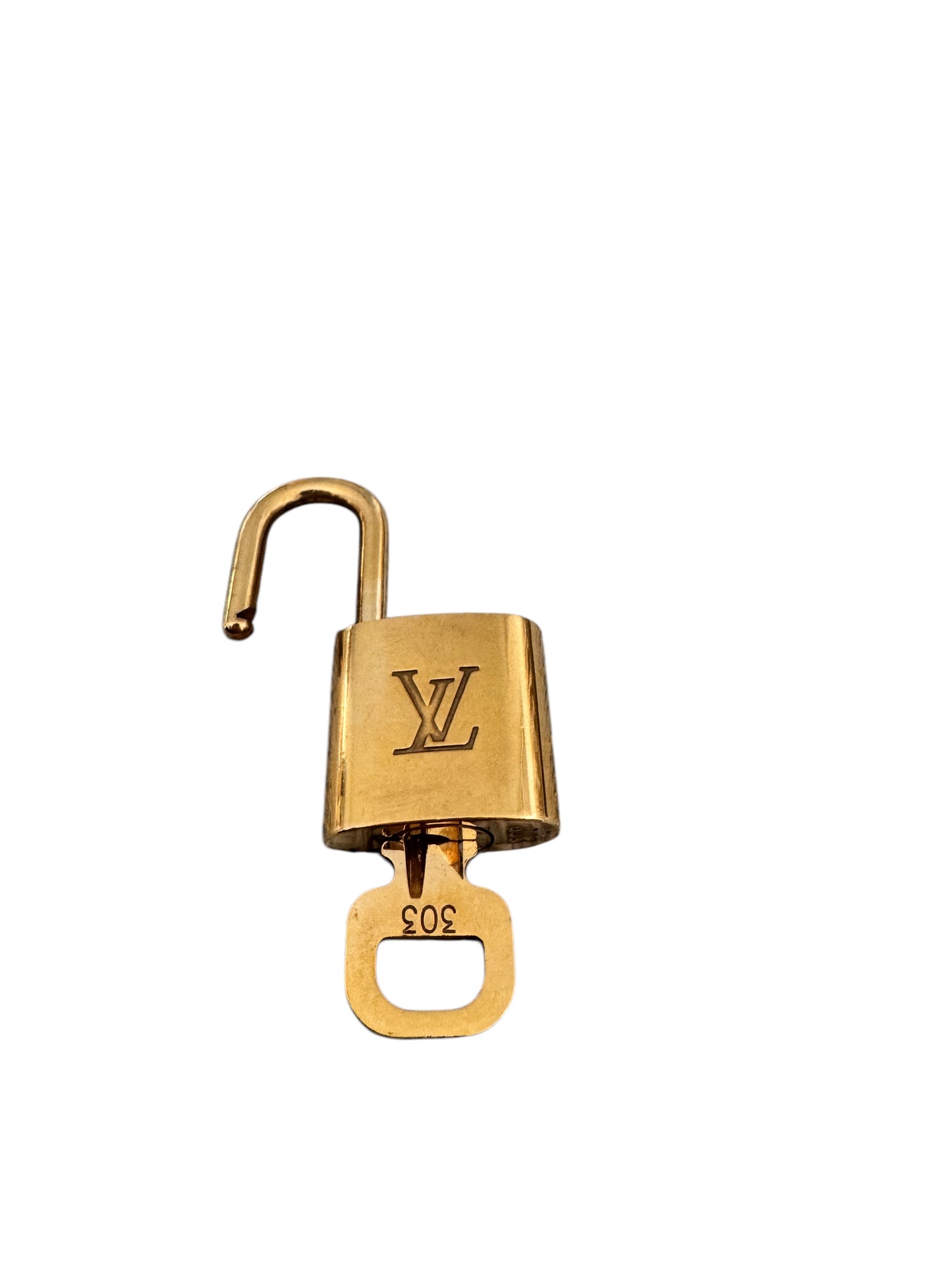 Louis Vuitton Metal Lock and Key Set 303