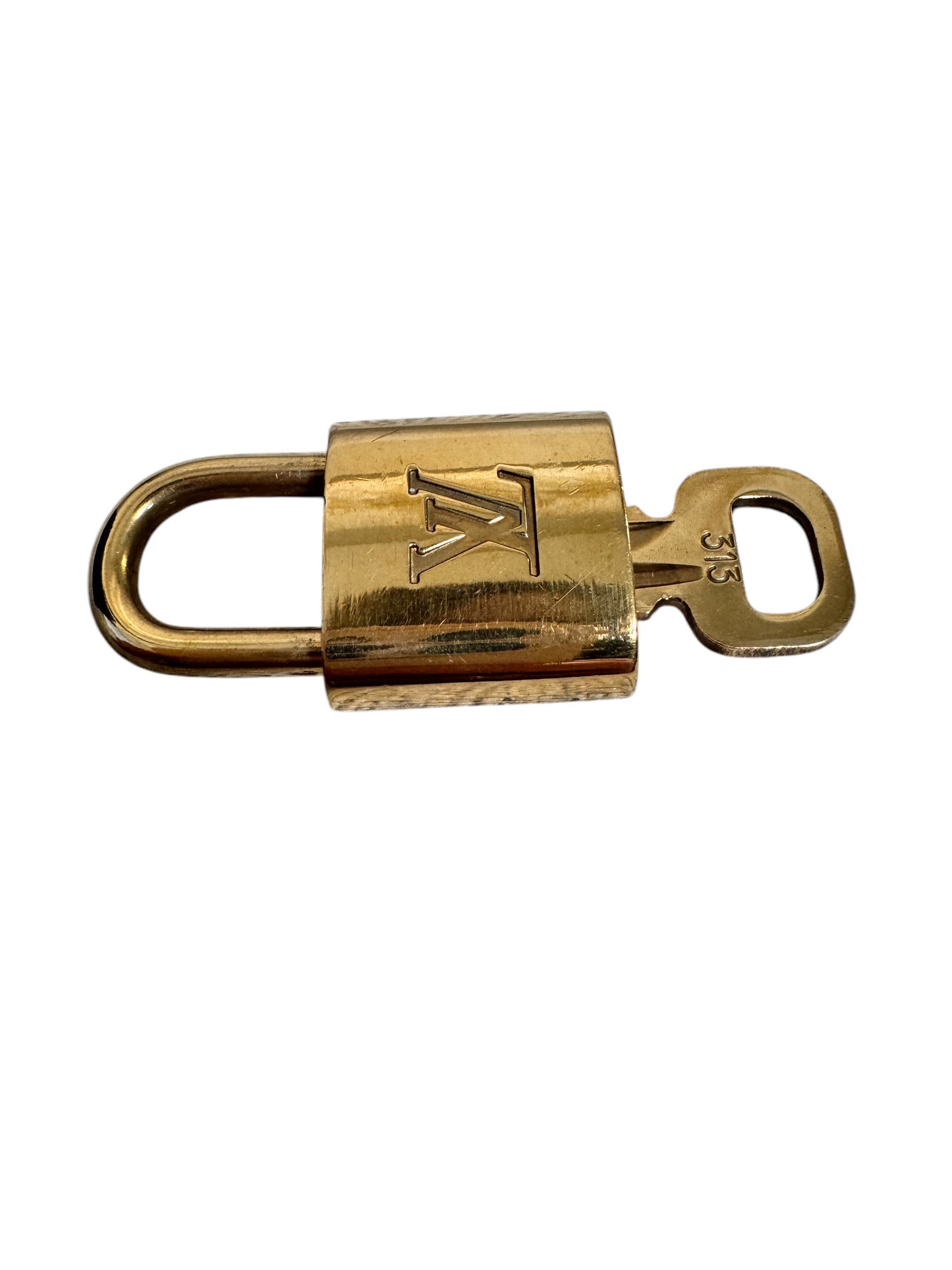 Louis Vuitton Metal Lock and Key Set 313