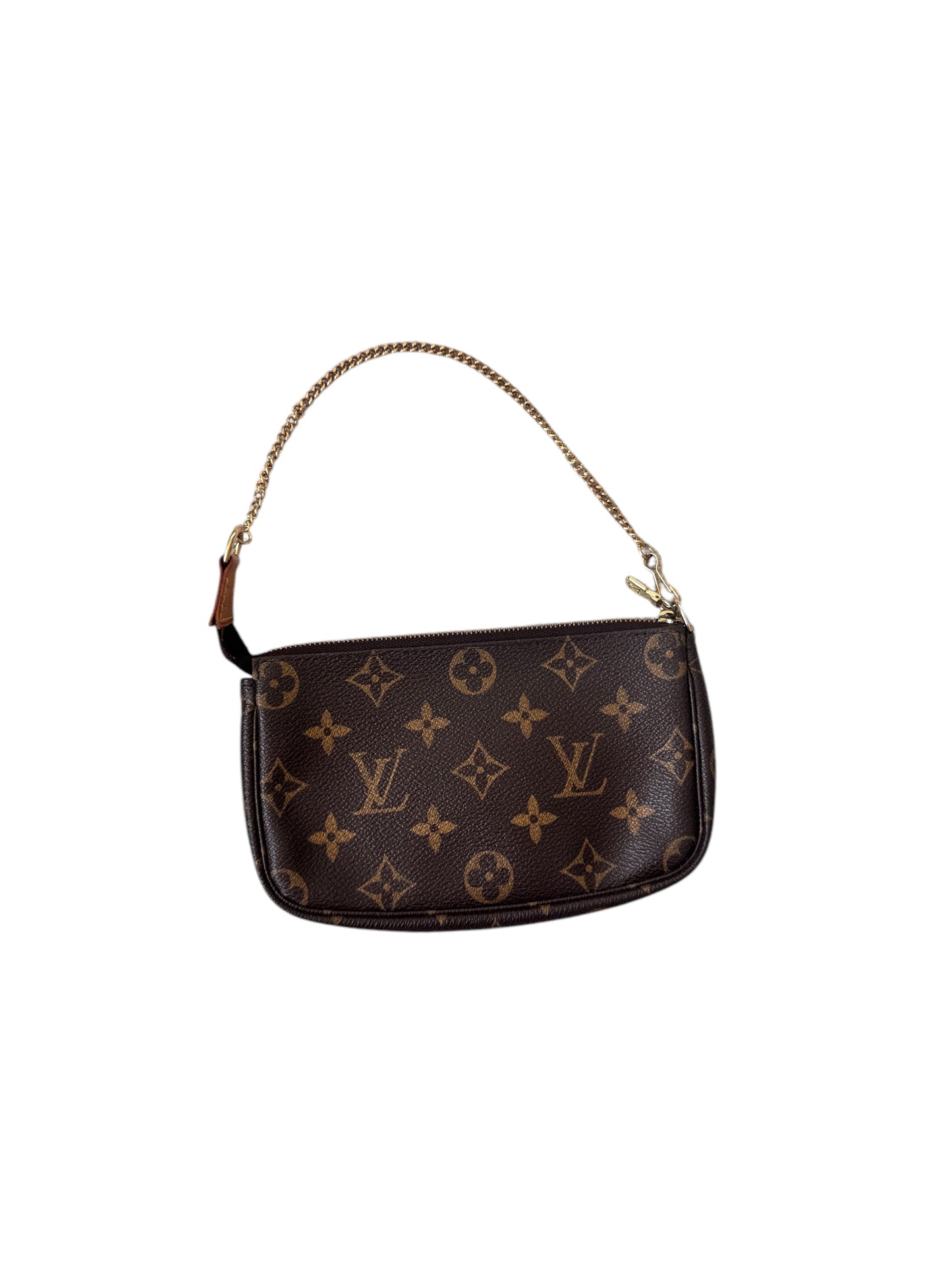 Louis Vuitton Monogram Canvas Mini Bucket Pochette (RARE Size!)
