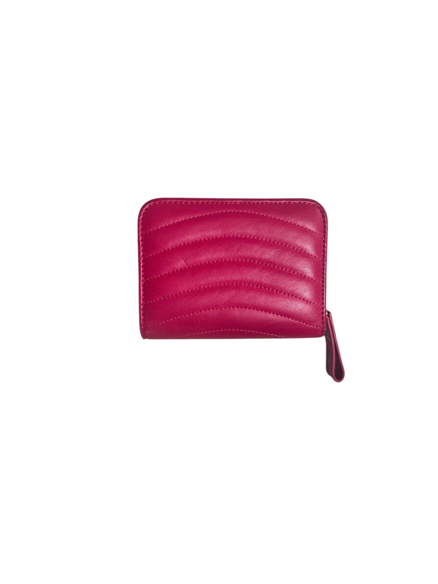 Louis Vuitton Quilted Leather New Wave Compact Wallet (Pink)