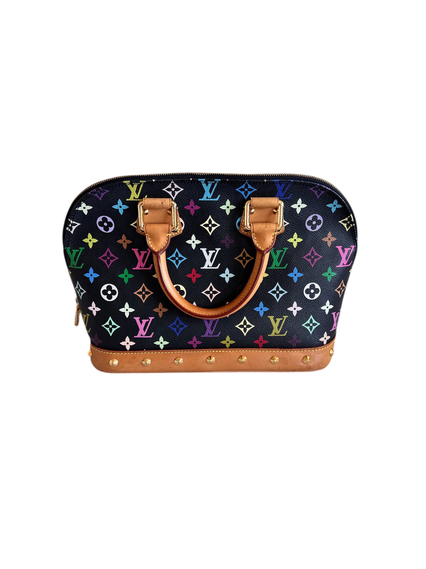Louis Vuitton Monogram Multi Color Alma Hand Bag 2004