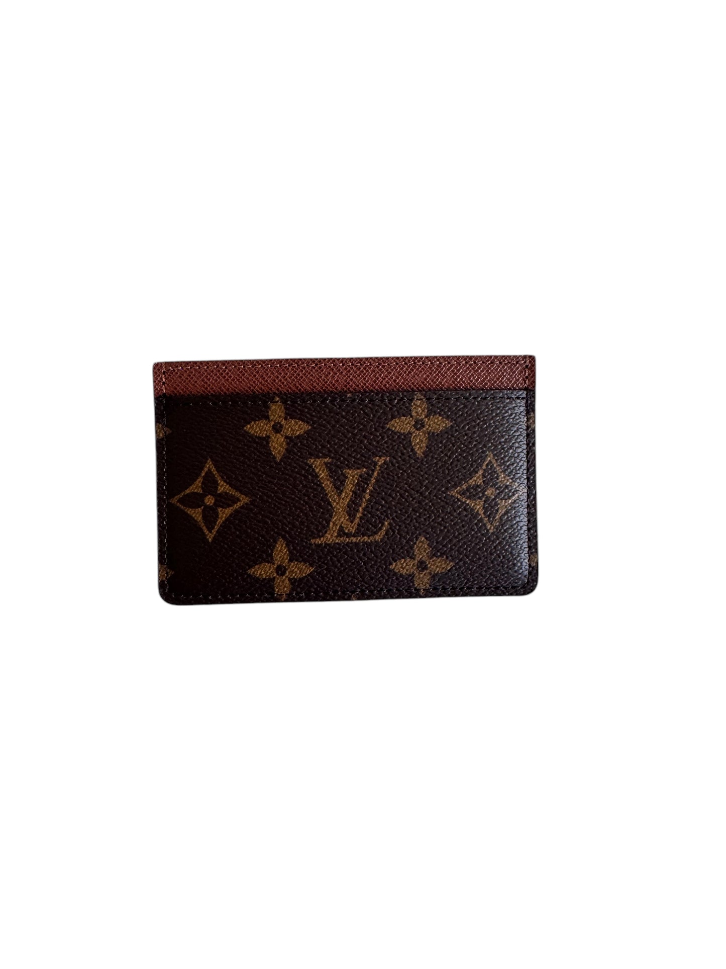 Louis Vuitton Monogram Canvas Porte Carte Card Holder 2014