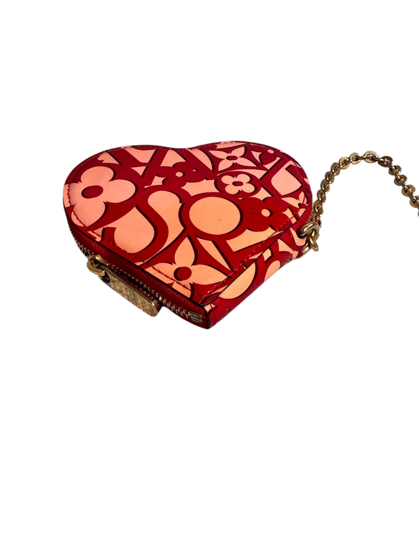 Louis Vuitton Monogram Vernis Sweet Porte Monnaie Coeur Coin Case 2013