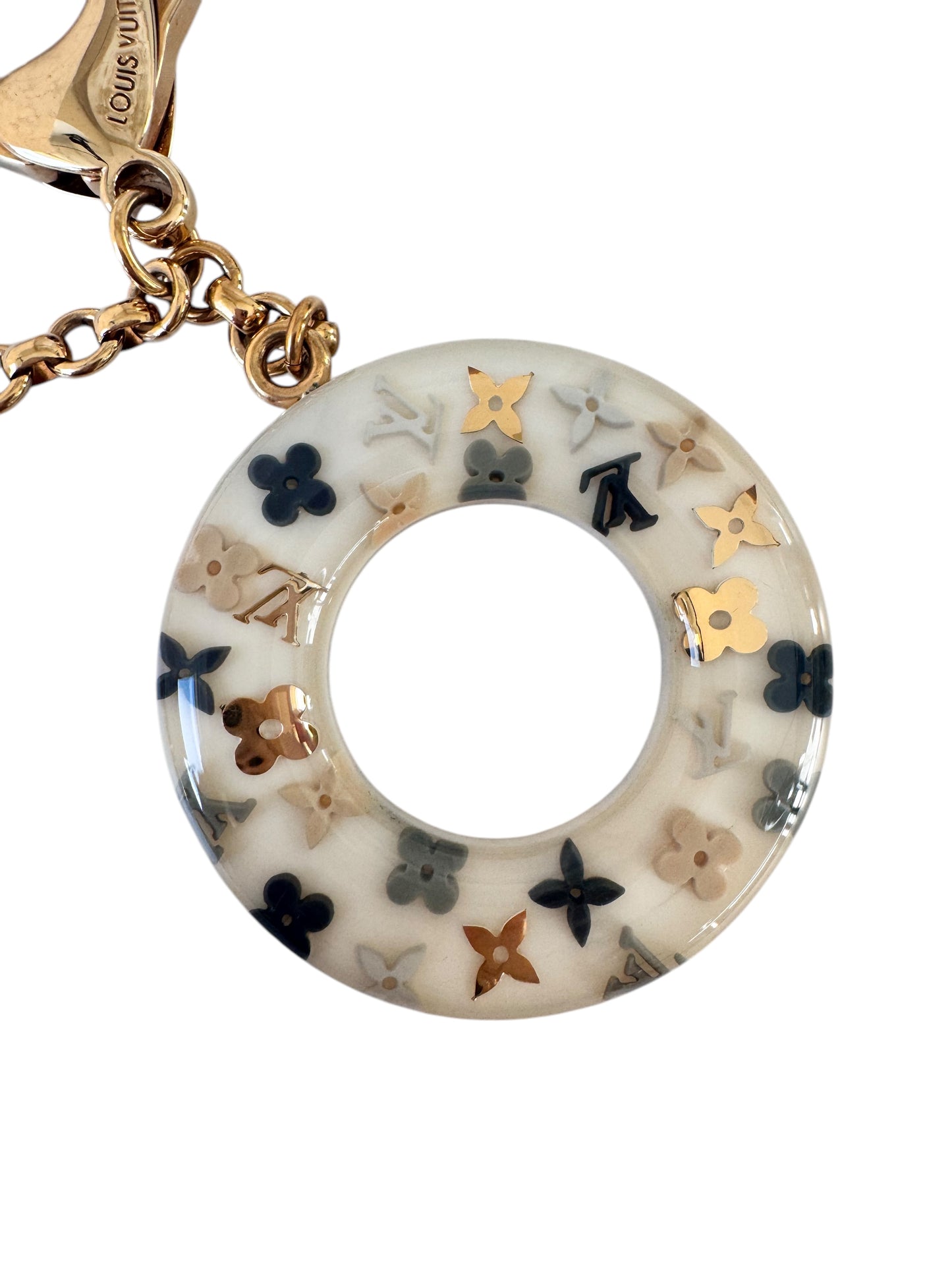 Louis Vuitton Monogram Porte Cles Marine Anchor Swim Ring Charm 2009