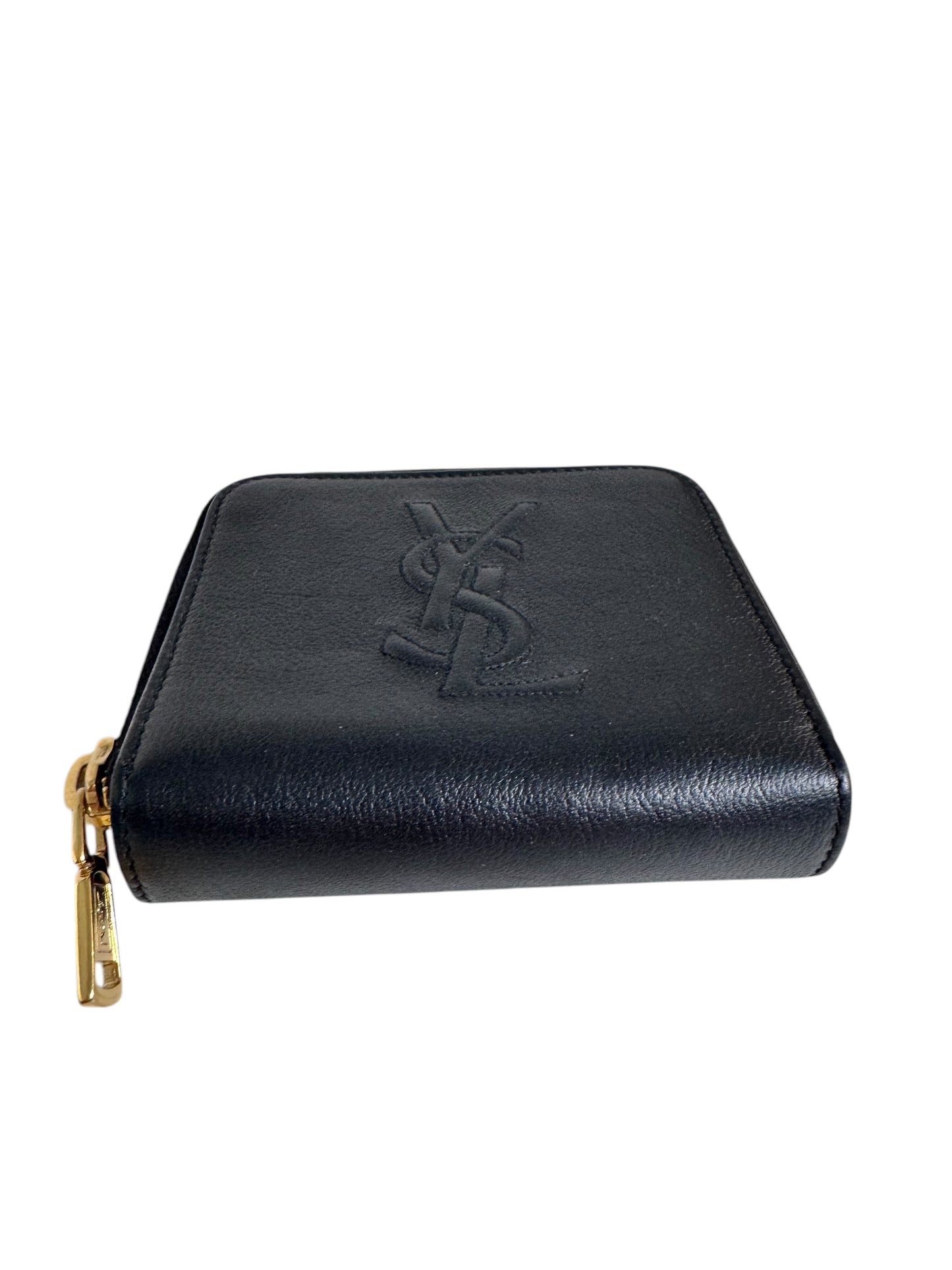 Yves Saint Laurent Compact Zip Wallet - Black
