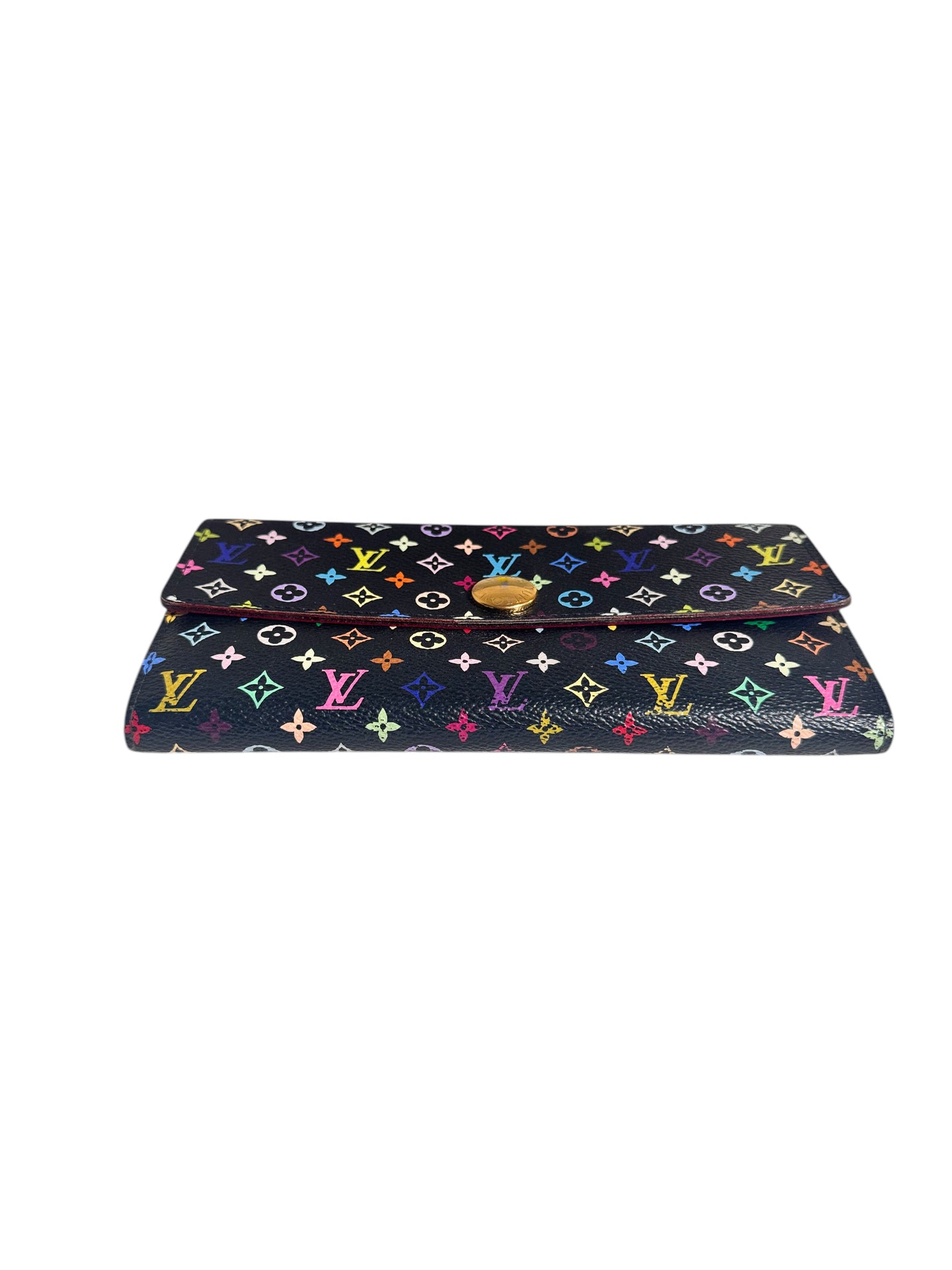 Louis Vuitton Monogram Multicolor Portefeuille Sarah Wallet (2012)