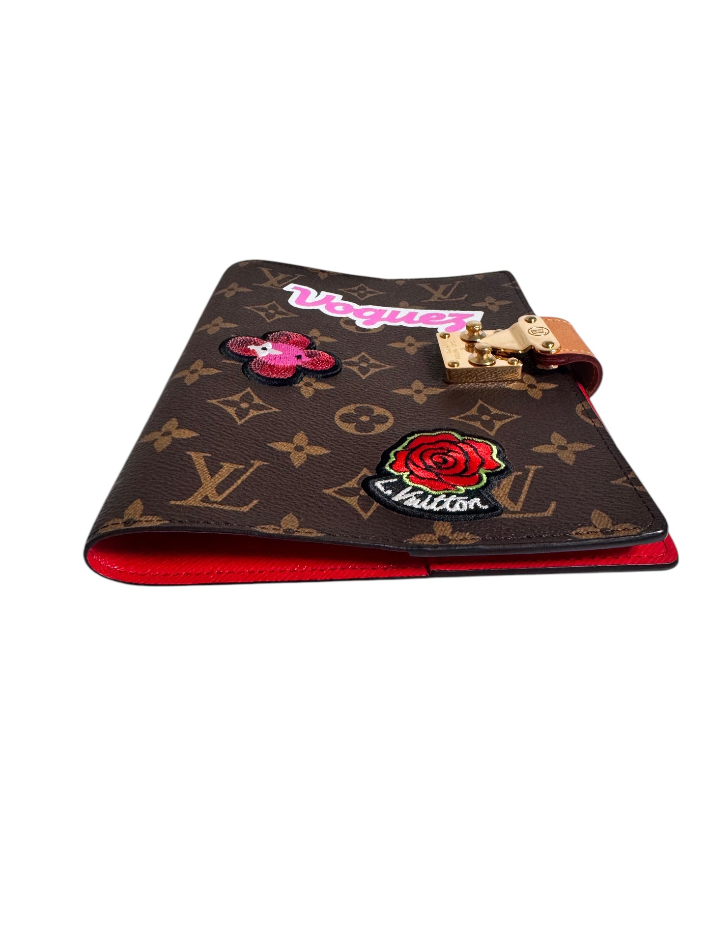 Louis Vuitton Monogram Canvas Travel Stickers Collection Notebook Cover 2016