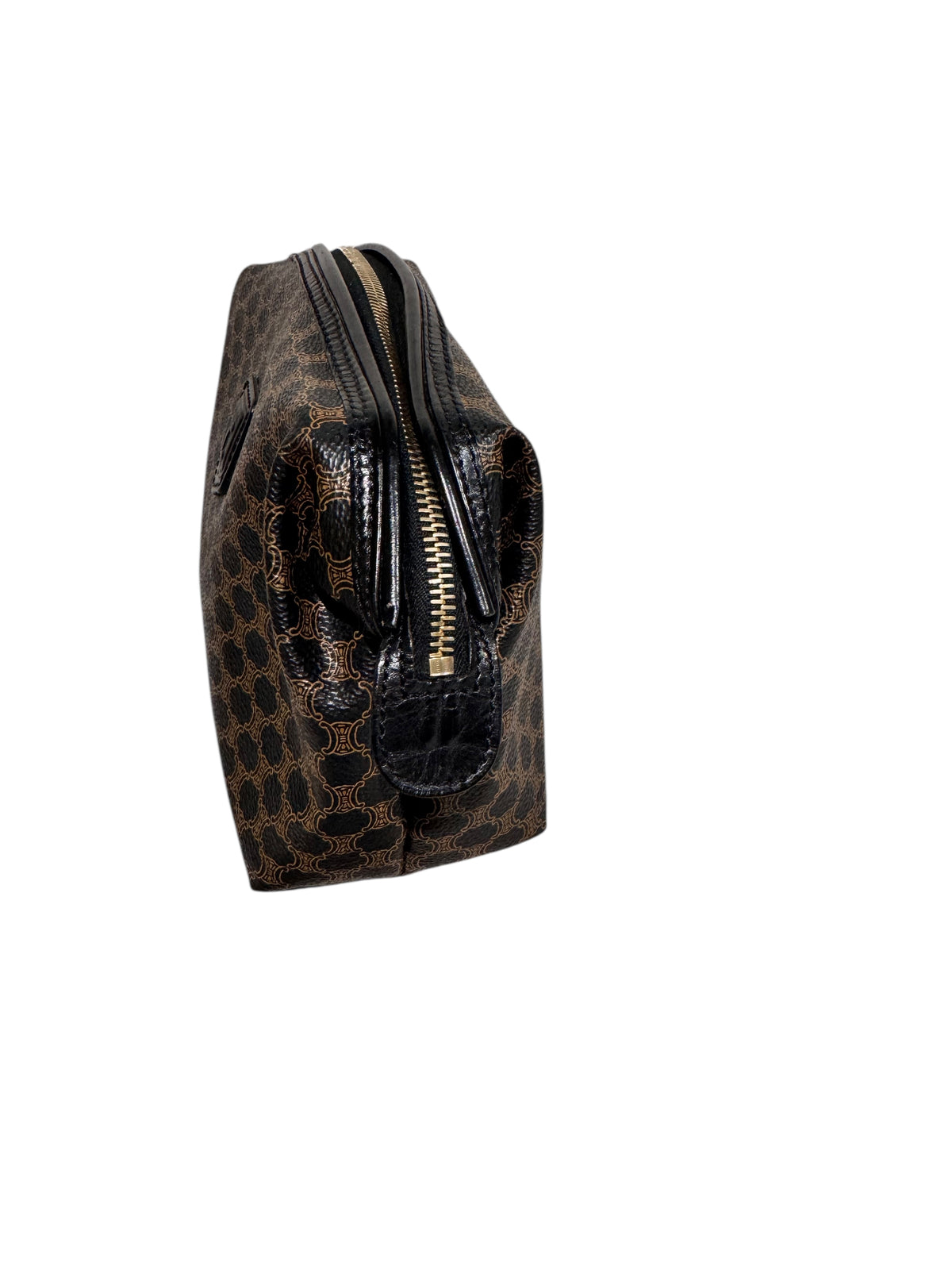 Celine Vintage Macadam Monogram Cosmetic Pouch