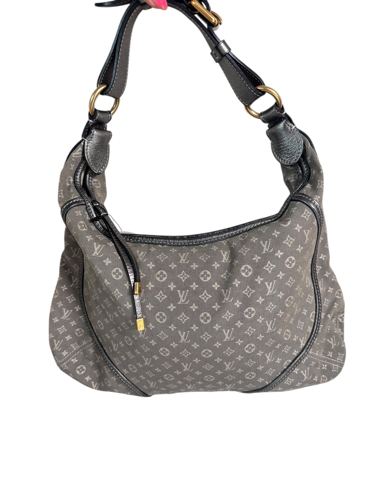 Louis Vuitton Monogram Mini Lin Manon MM Hobo Shoulder Bag