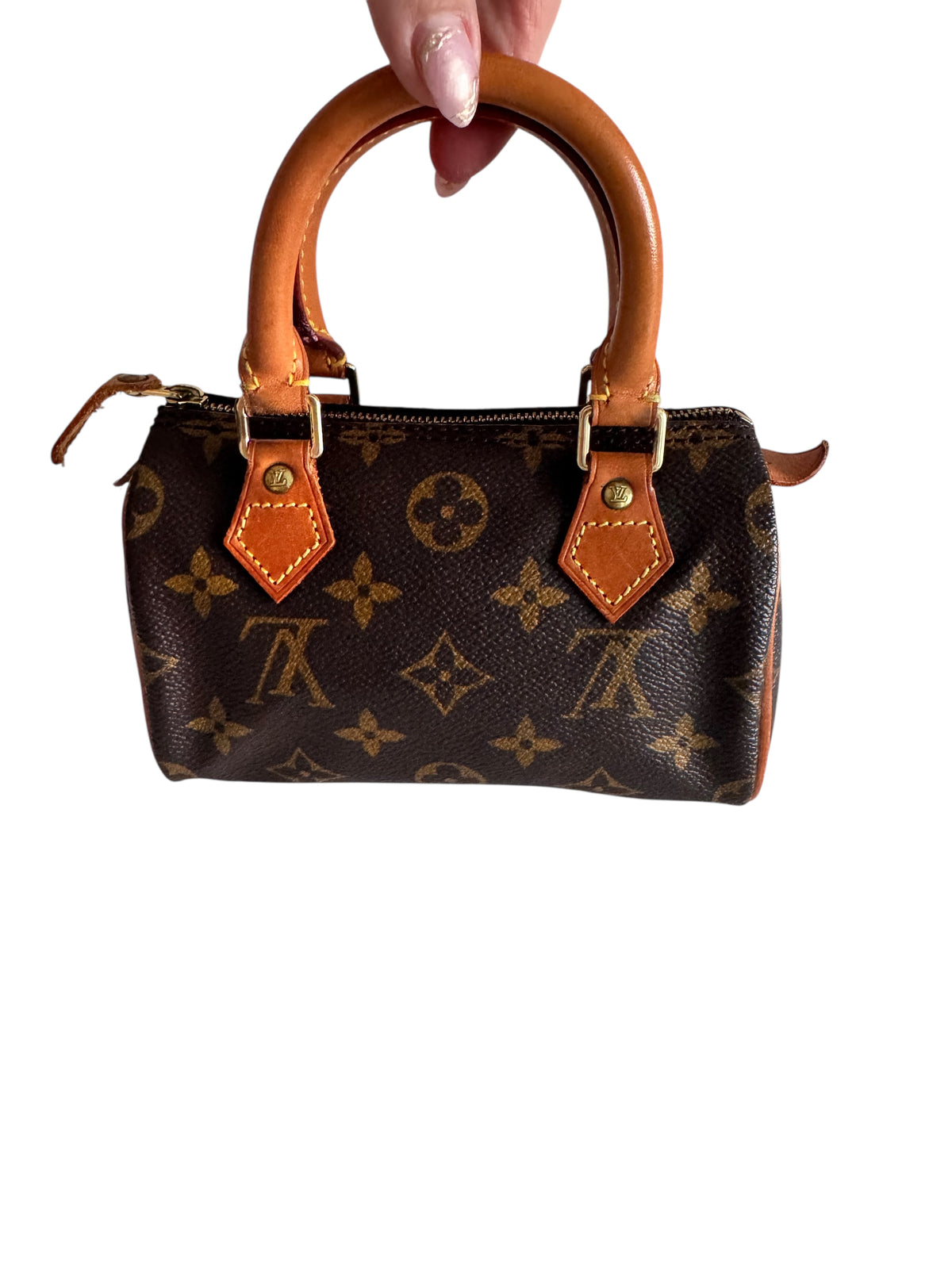 Louis Vuitton Monogram Canvas Mini Speedy w/ Strap 1999