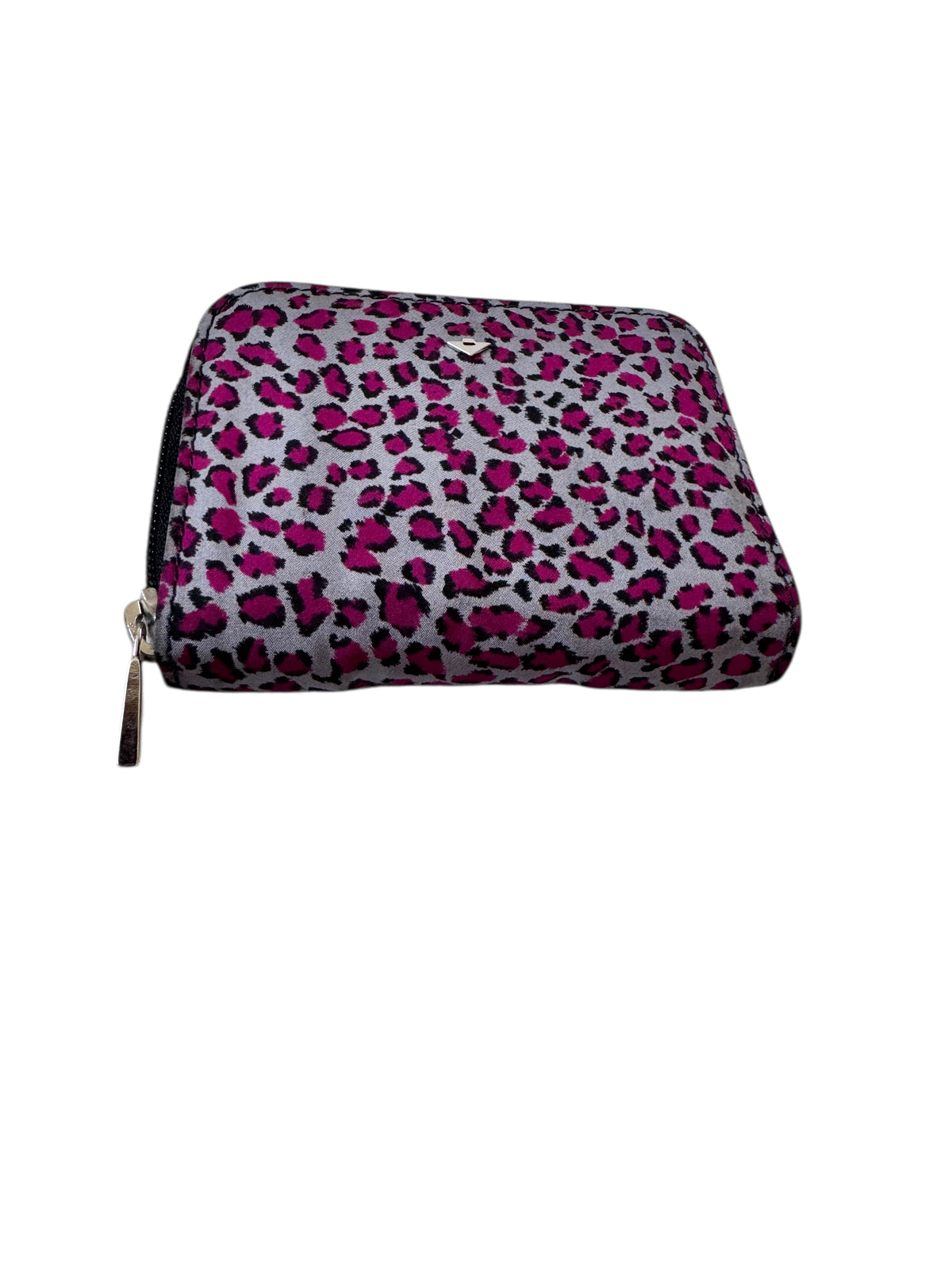 Bottega Veneta Leopard Print Zip Compact Wallet