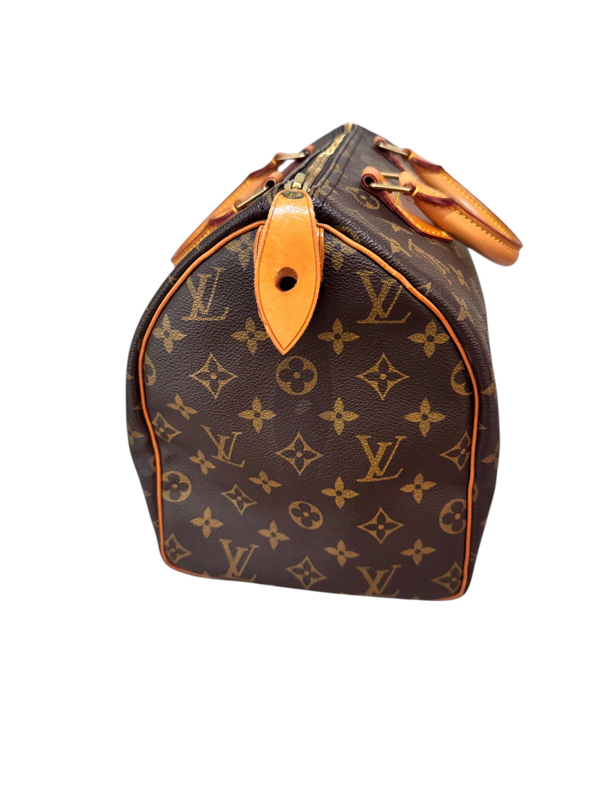 Louis Vuitton Monogram Canvas Speedy 30 1994 w/ Lock & Key