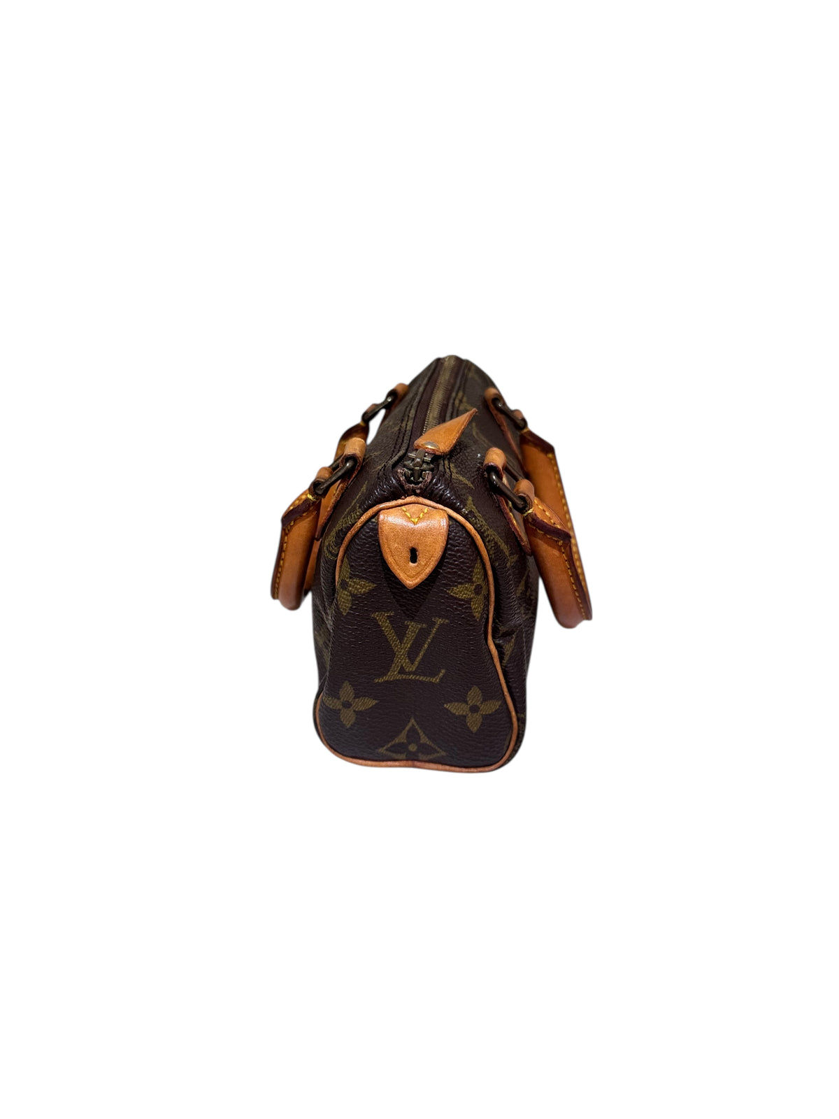 Louis Vuitton Monogram Canvas Mini HL Speedy w/Strap PDC