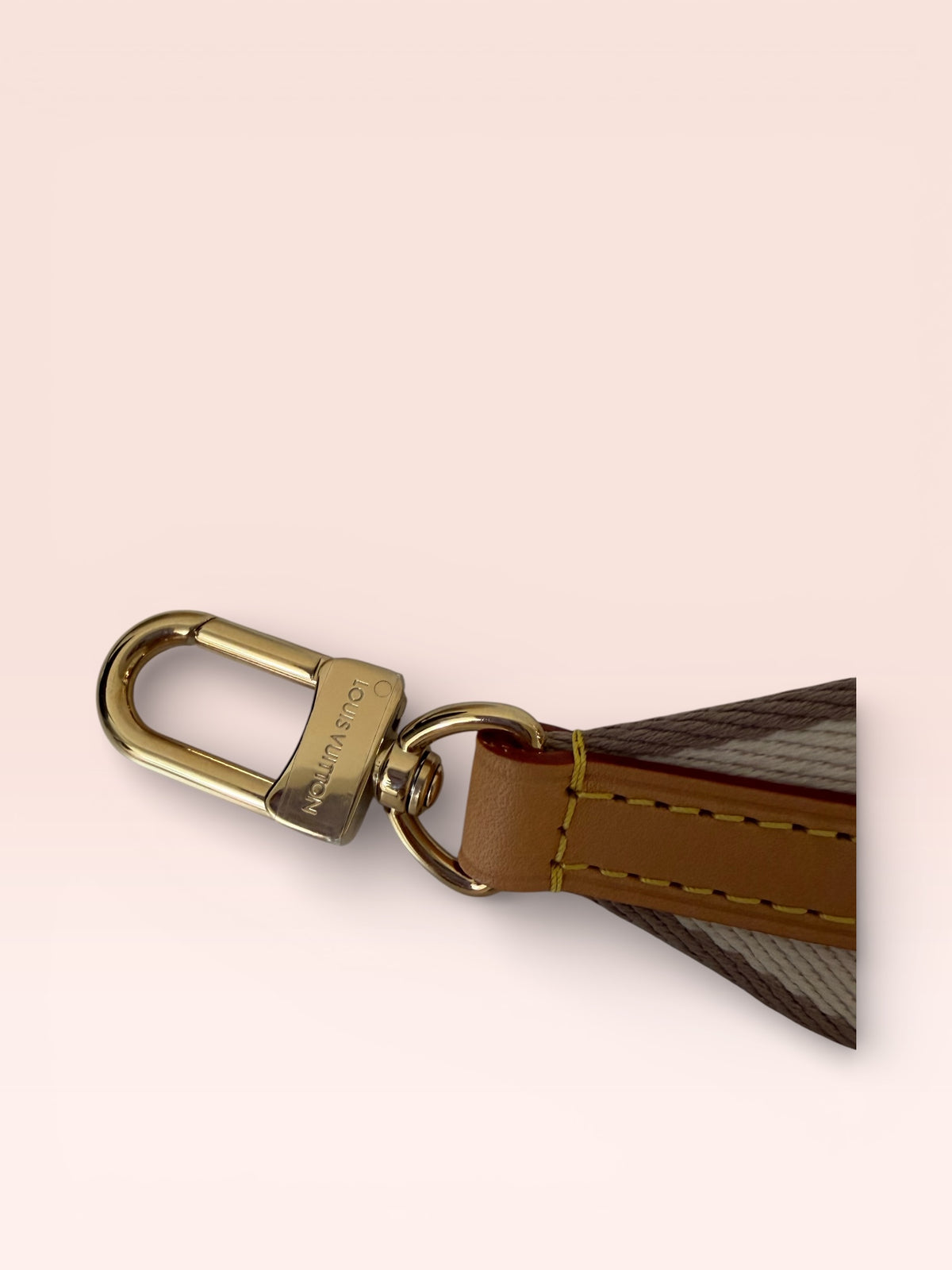 Louis Vuitton Canvas Jacquard Adjustable Shoulder Strap