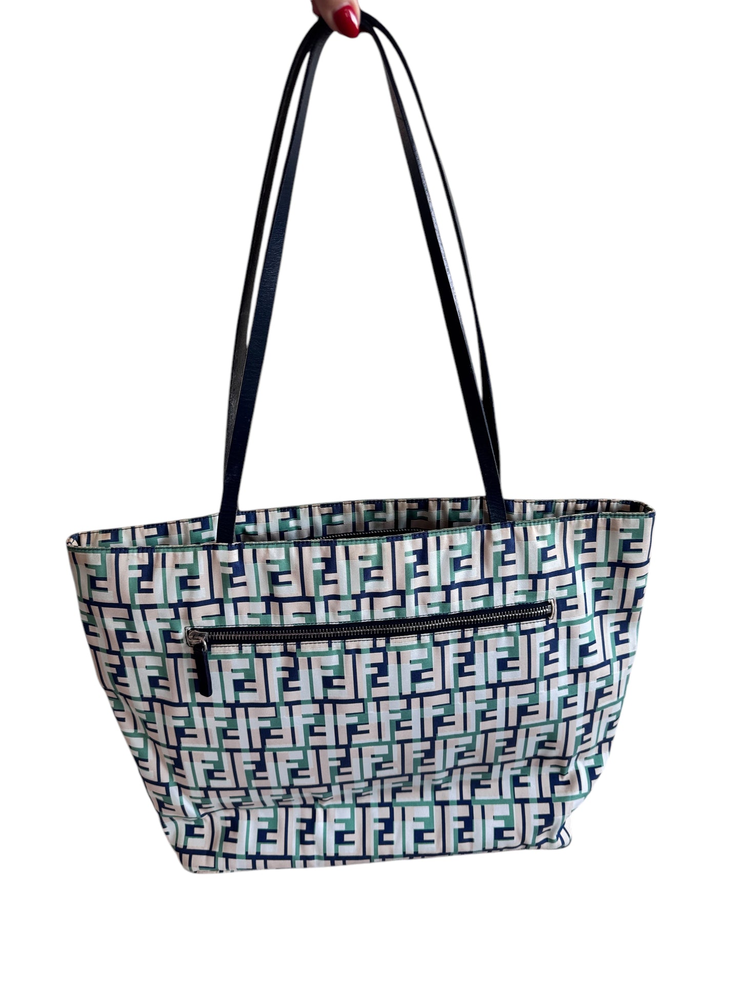 Fendi Zucca FF Logo Tote - 2000's Vintage Collection
